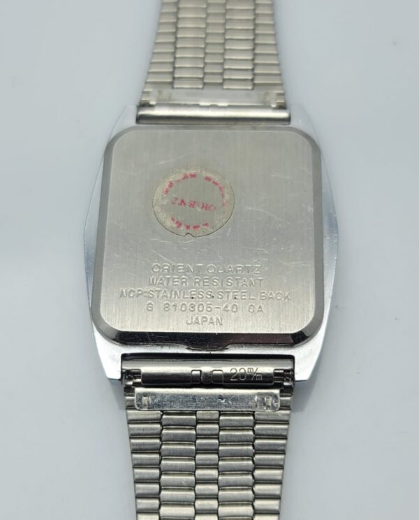 Orient Quartz G 810305-40 CA Alarm Chronograph Digital Vintage Men's Watch