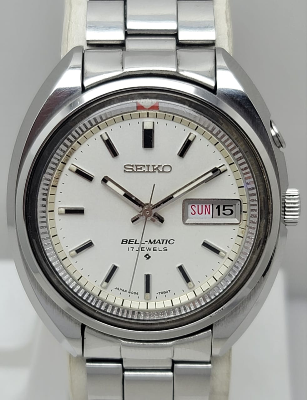 Seiko Bell-Matic 4006-7002 Day/Date Automatic Vintage Men’s Watch