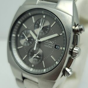 Seiko Chronograph Alarm 7T62-0DK0 Quartz Vintage Men’s Watch