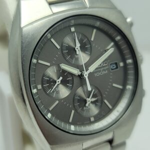 Seiko Chronograph Alarm 7T62-0DK0 Quartz Vintage Men’s Watch