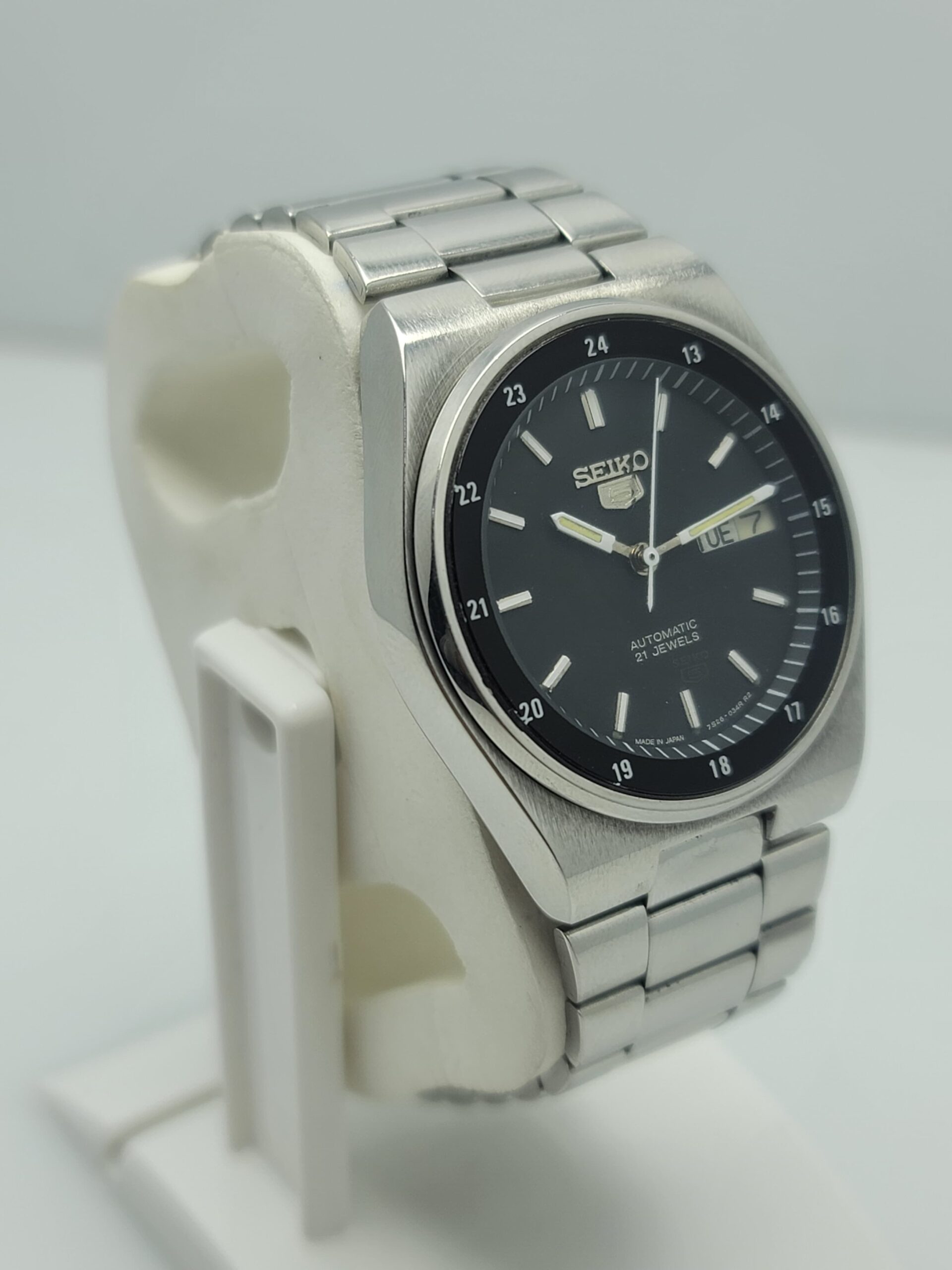 Seiko 5 7S26-3160 Railway Time Automatic Day/Date Vintage Men's Watch Seiko 5 7S26-3160 Railway Time Automatic Day/Date Vintage Men's Watch
