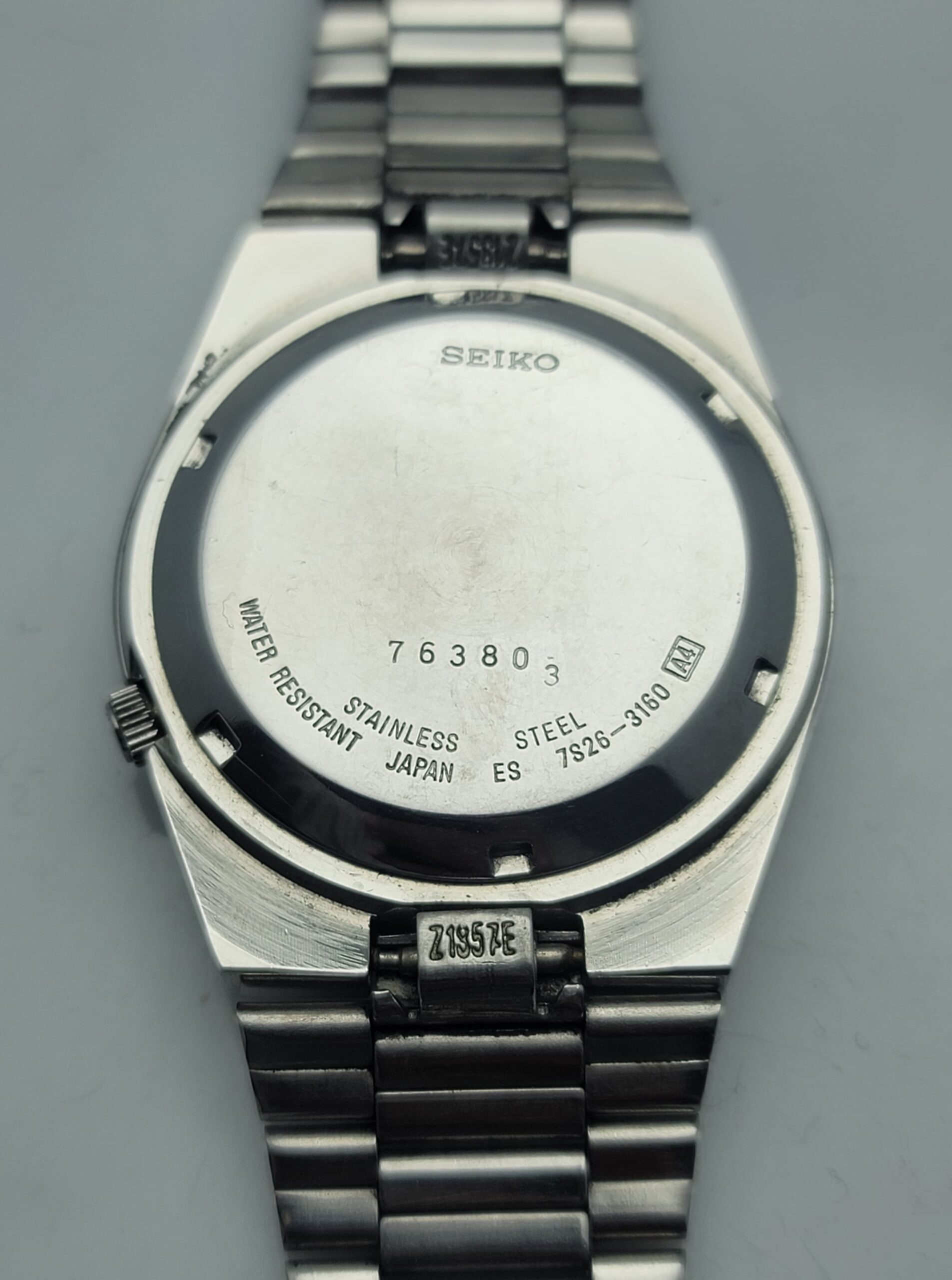 Seiko 5 7S26-3160 Railway Time Automatic Day/Date Vintage Men's Watch Seiko 5 7S26-3160 Railway Time Automatic Day/Date Vintage Men's Watch