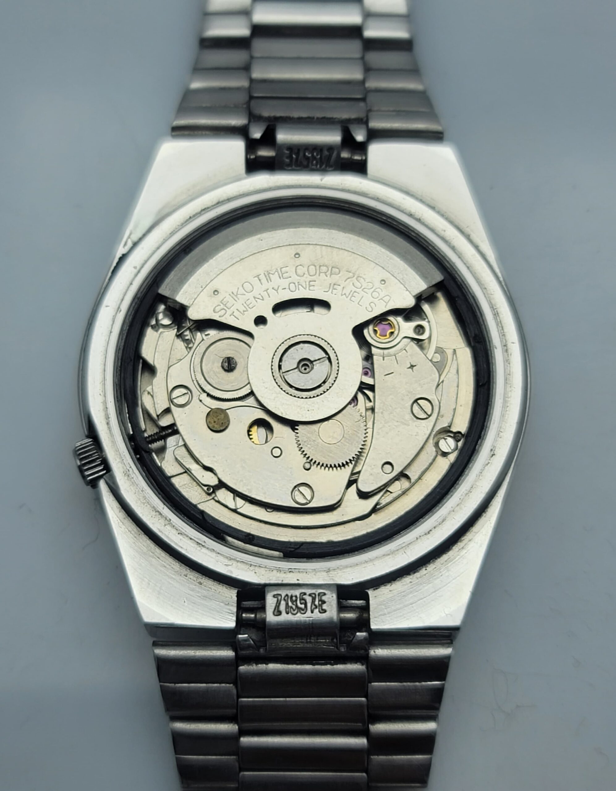 Seiko 5 7S26-3160 Railway Time Automatic Day/Date Vintage Men's Watch Seiko 5 7S26-3160 Railway Time Automatic Day/Date Vintage Men's Watch