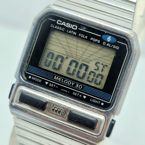 Casio Melody 30 M-301 Quartz 472 Digital Vintage Men’s Watch