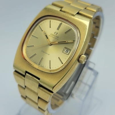 Omega Geneve 166.0191 Cal.1012 Automatic Vintage Men's Watch