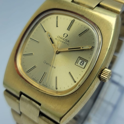 Omega Geneve 166.0191 Cal.1012 Automatic Vintage Men's Watch