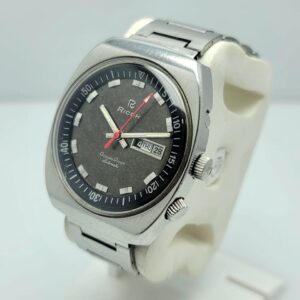 RICOH OCEAN DIVER DAY/DATE AUTOMATIC 2 CROWNS VINATAGE MEN’S WATCH