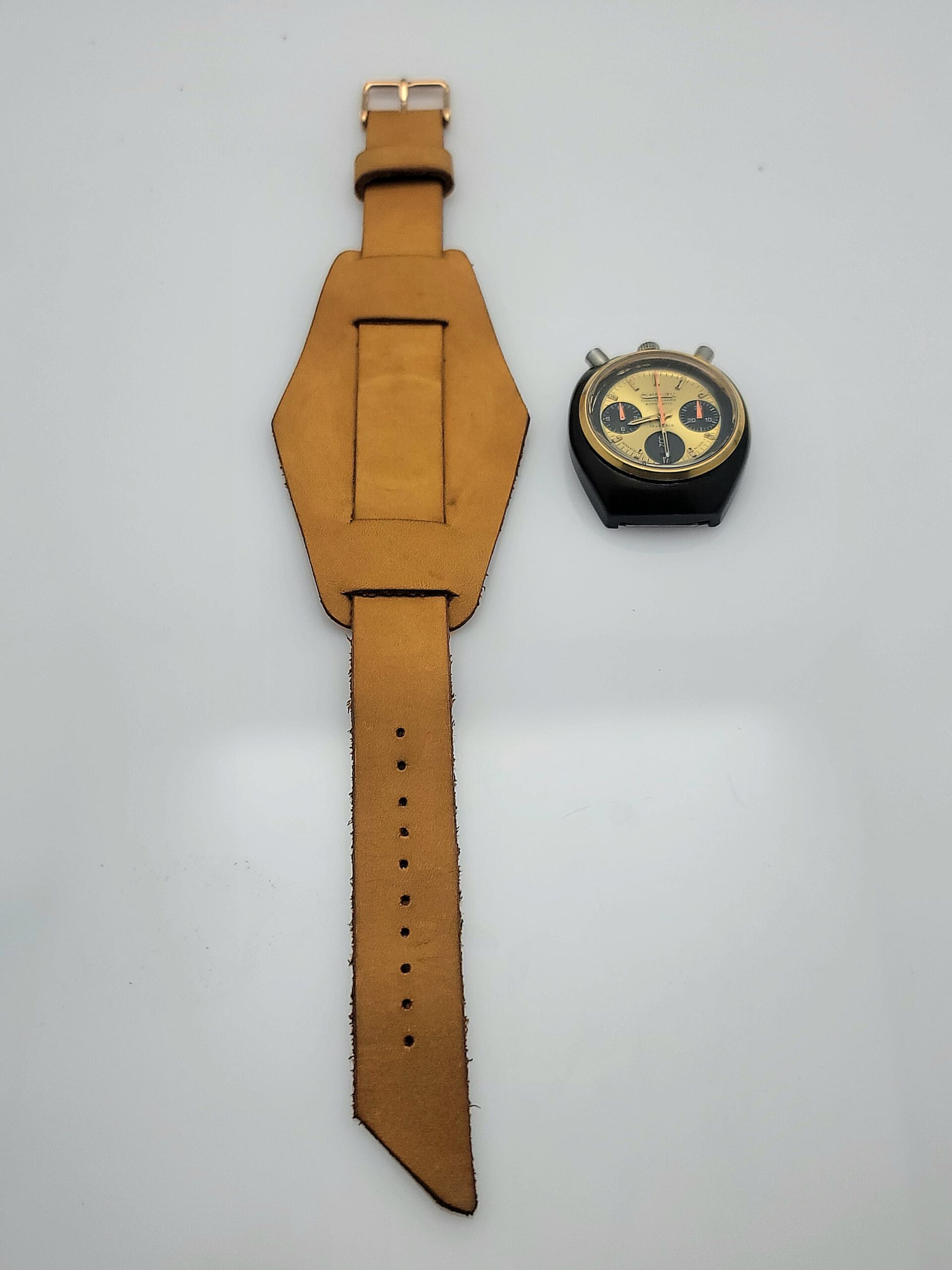 Citizen BullHead 67-9143 Chronograph Automatic 8110A Vintage Men's Watch Citizen BullHead 67-9143 Chronograph Automatic 8110A Vintage Men's Watch
