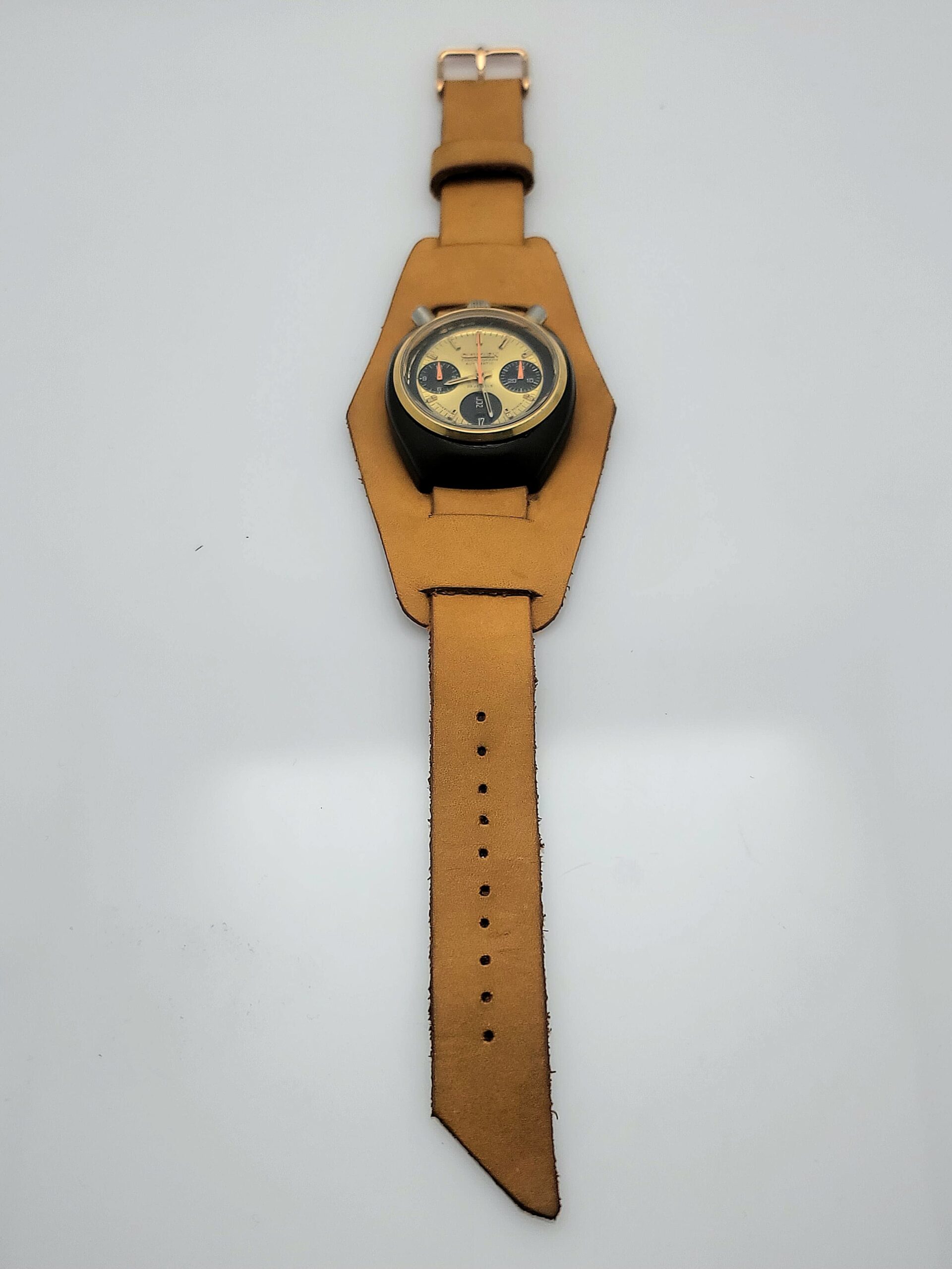 Citizen BullHead 67-9143 Chronograph Automatic 8110A Vintage Men's Watch Citizen BullHead 67-9143 Chronograph Automatic 8110A Vintage Men's Watch