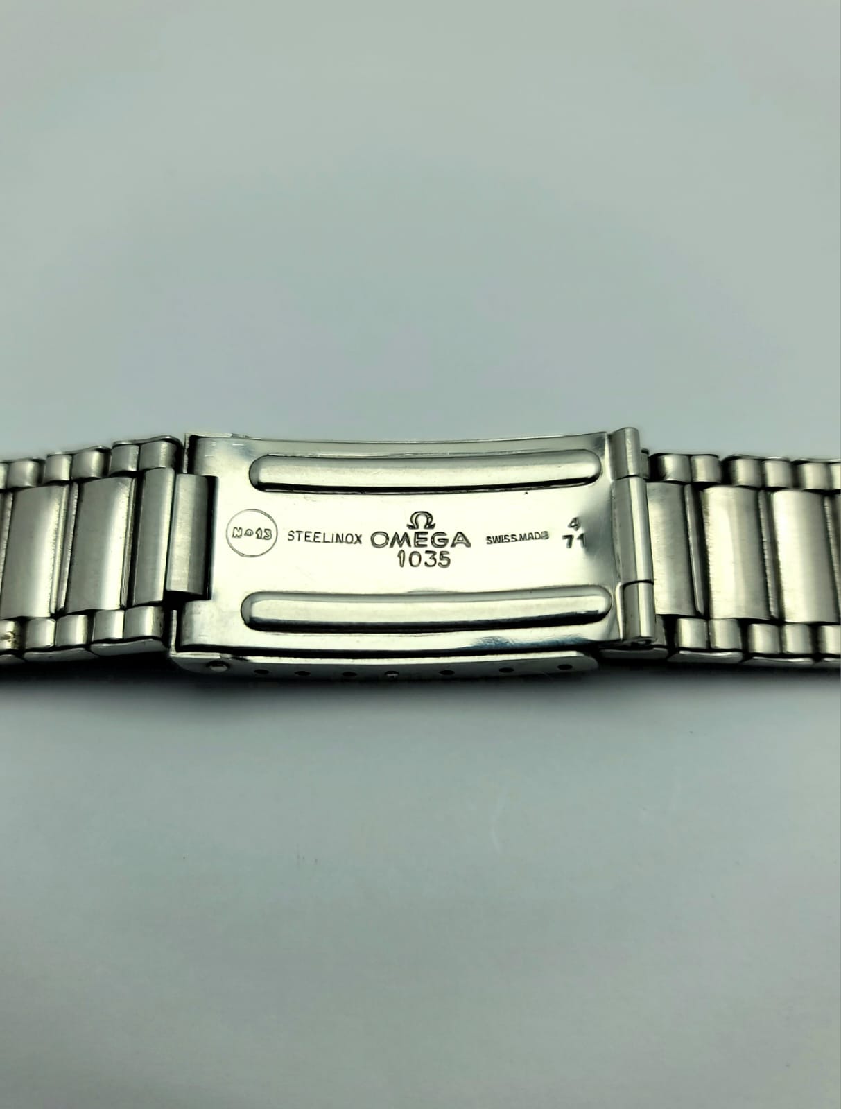 18 MM Omega SpeedMaster 1035 Stretchable Links Watch Bracelet
