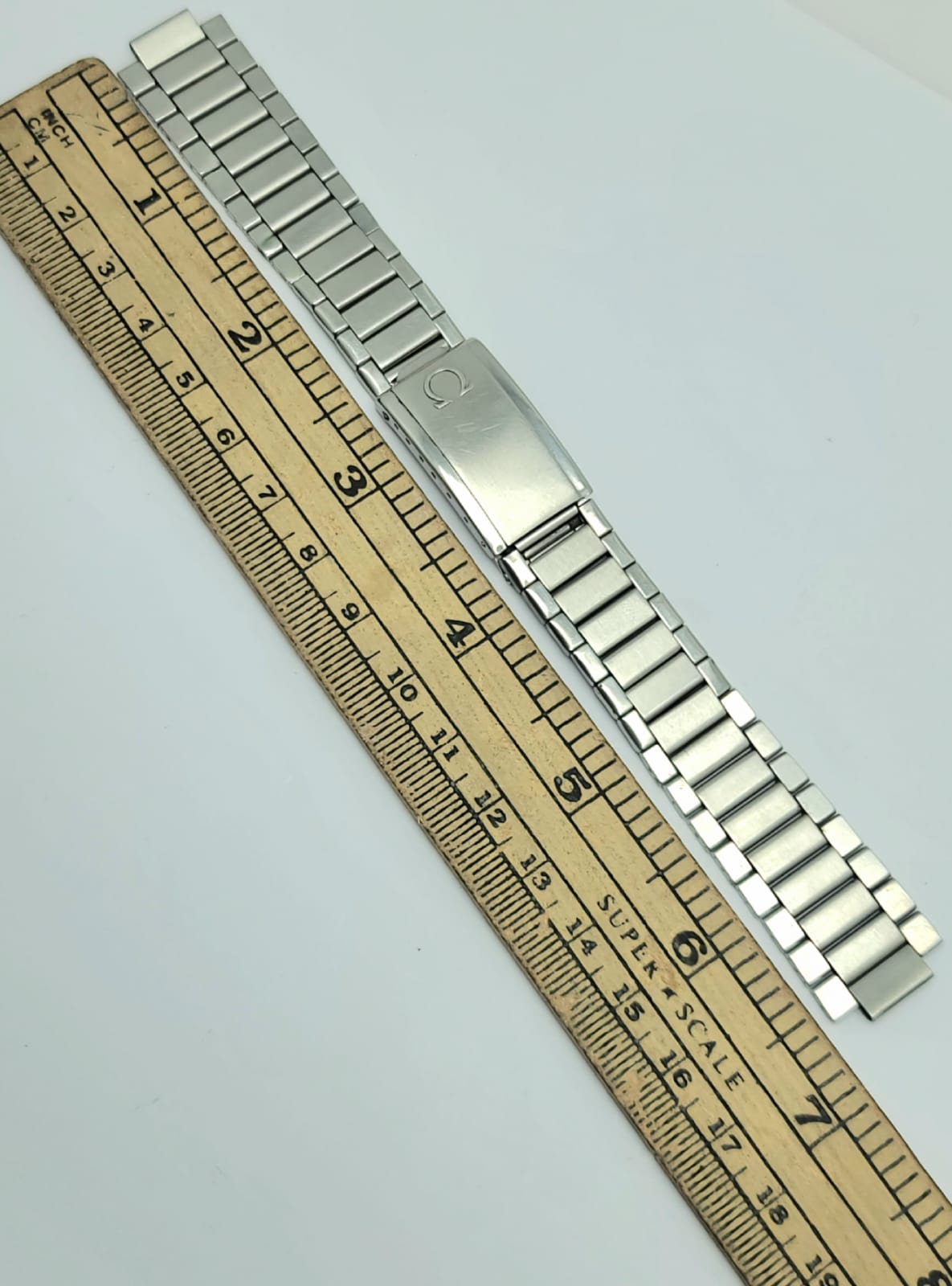 18 MM Omega SpeedMaster 1035 Stretchable Links Watch Bracelet