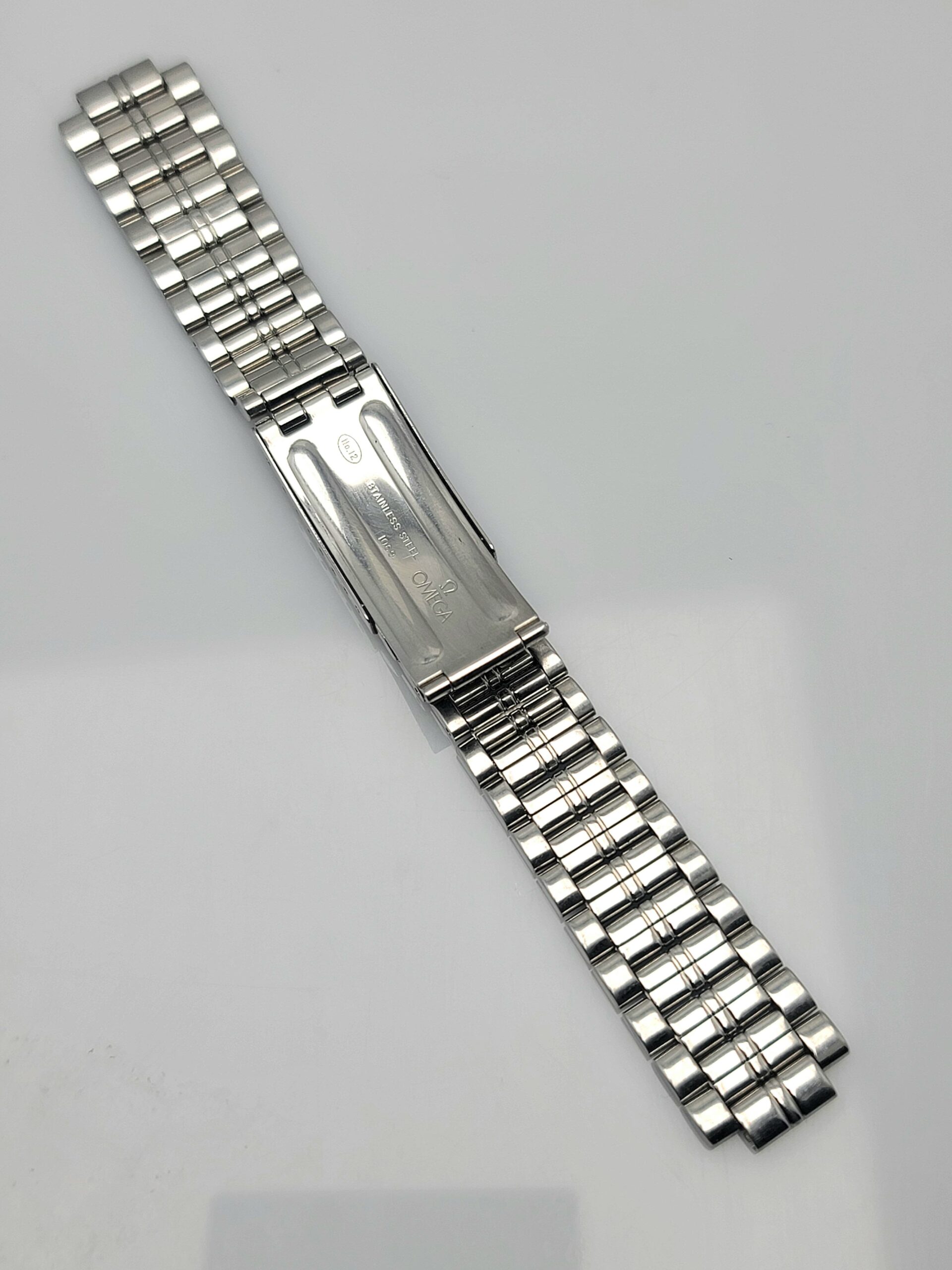 NOS Omega Seamaster 1069 Stainless Steel Men's Watch Bracelet Without End Links - Image 4