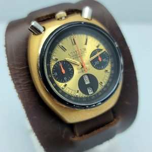 Citizen BullHead 67-9020 Chronograph Automatic 8110A Vintage Men’s Watch