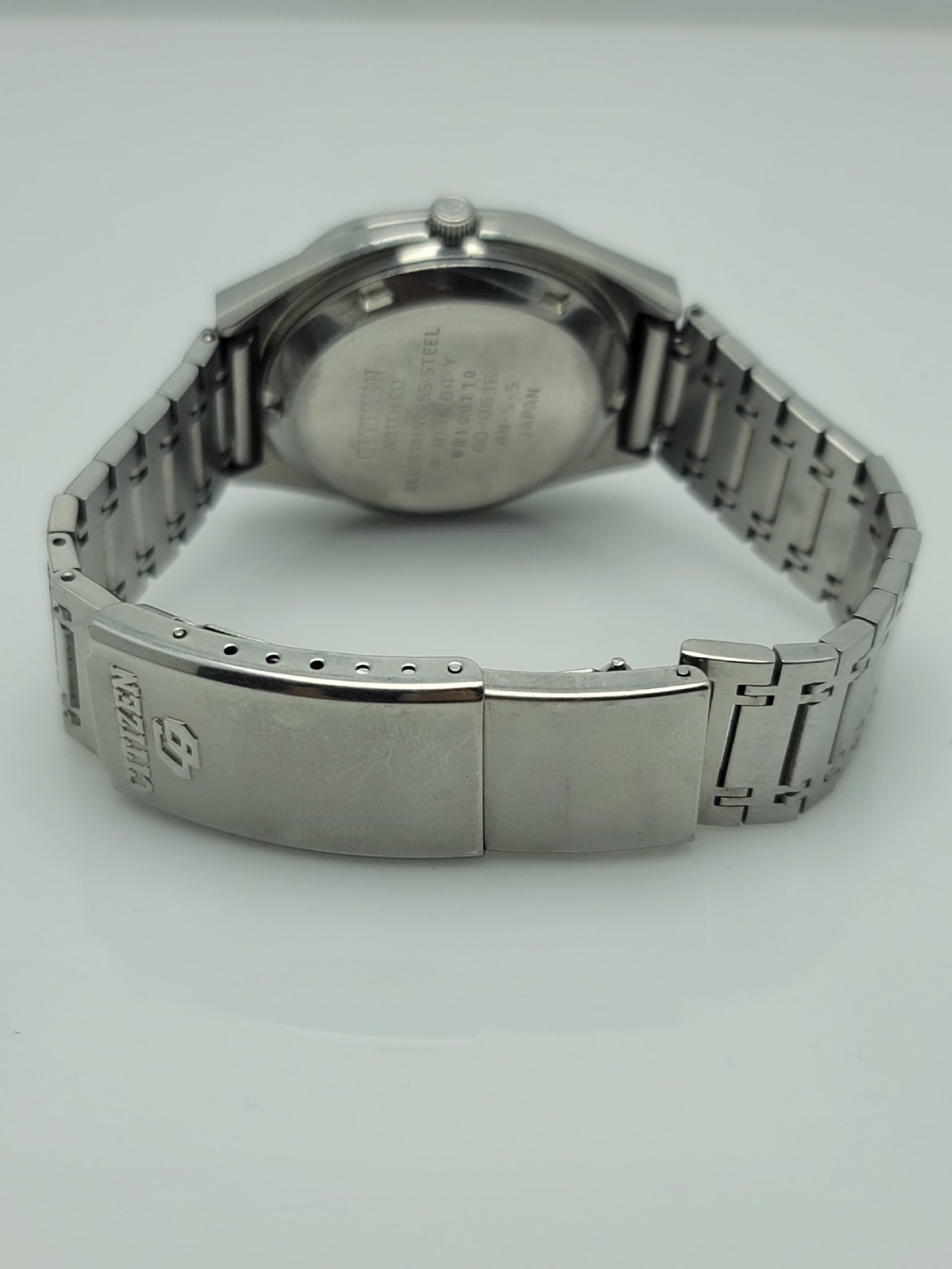 Citizen Quartz Crystron 60-0636 Day/Date Vintage Men's Watch