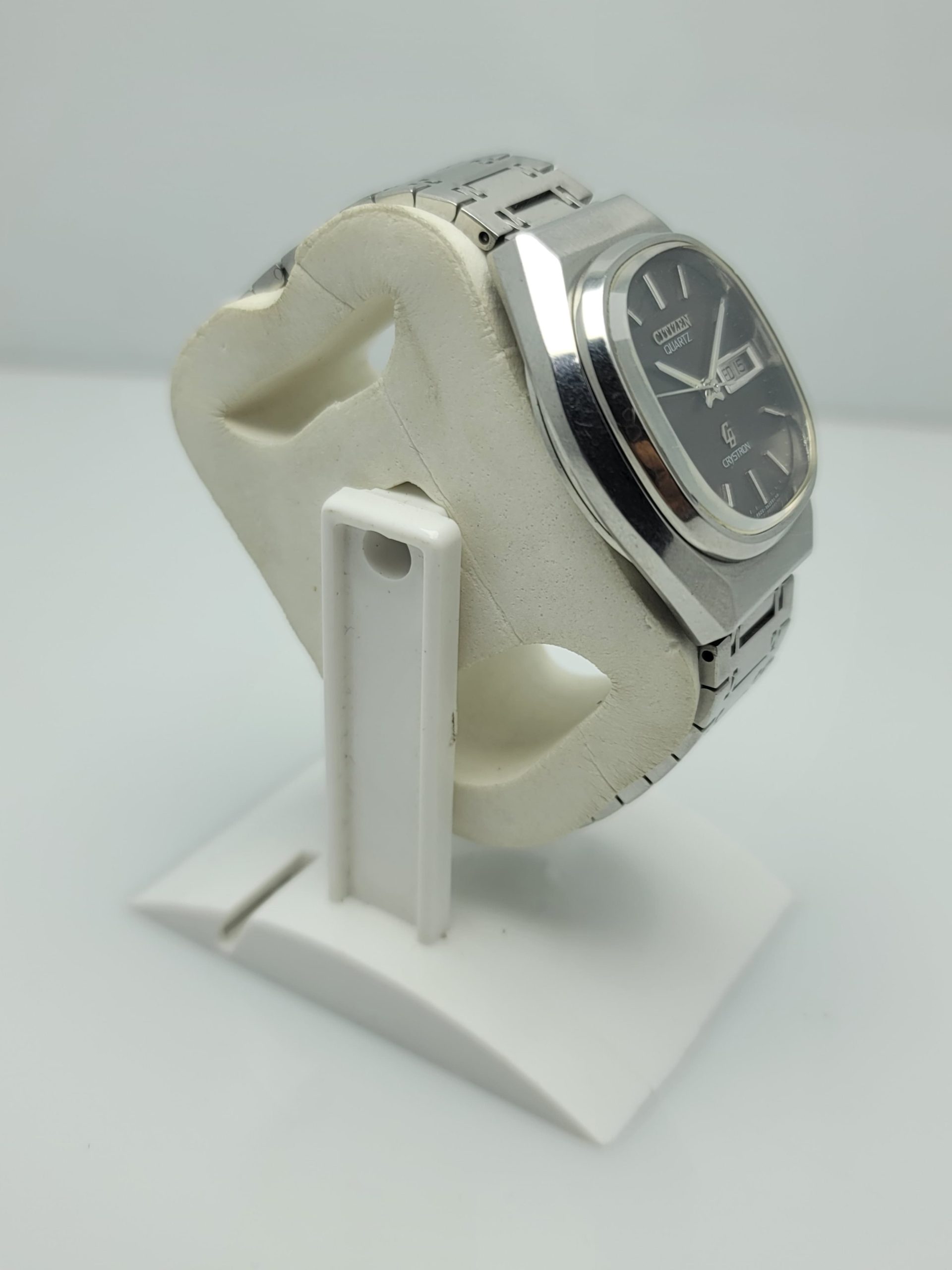 Citizen Quartz Crystron 60-0636 Day/Date Vintage Men's Watch