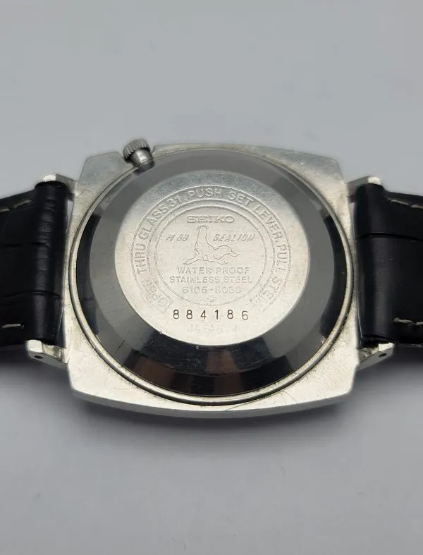 SEIKO DX H88 SEALION 6106-8030 AUTOMATIC DAY/DATE VINTAGE MEN’S WATCH SEIKO DX H88 SEALION 6106-8030 AUTOMATIC DAY/DATE VINTAGE MEN’S WATCH