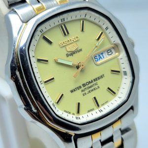 Seiko 5 Superior 7S36-5000 Day/Date Automatic Vintage Men’s Watch