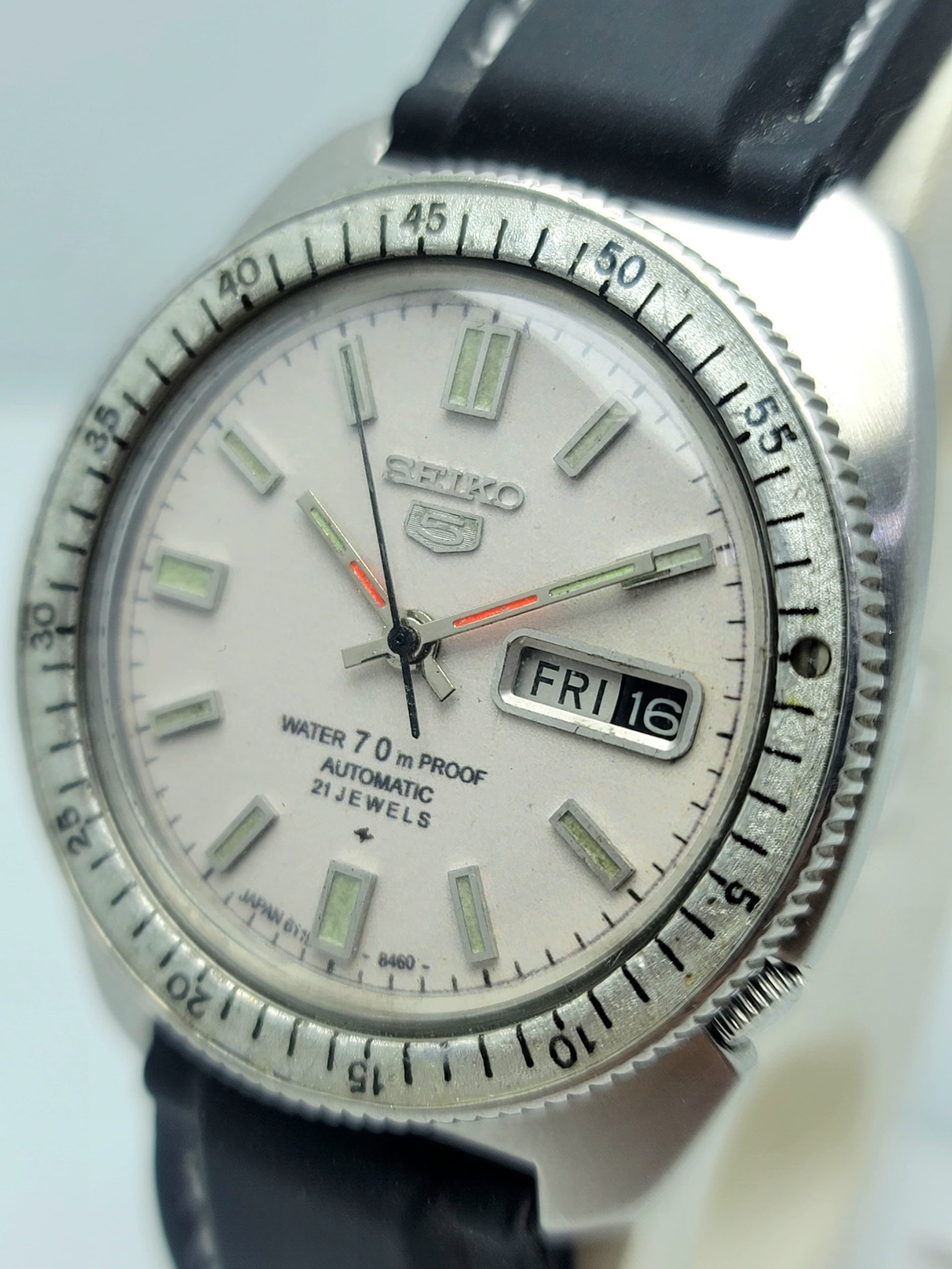 Seiko 5 'Gene Kranz' 6119-8460 Day/Date Automatic Vintage Men's Watch Seiko 5 'Gene Kranz' 6119-8460 Day/Date Automatic Vintage Men's Watch