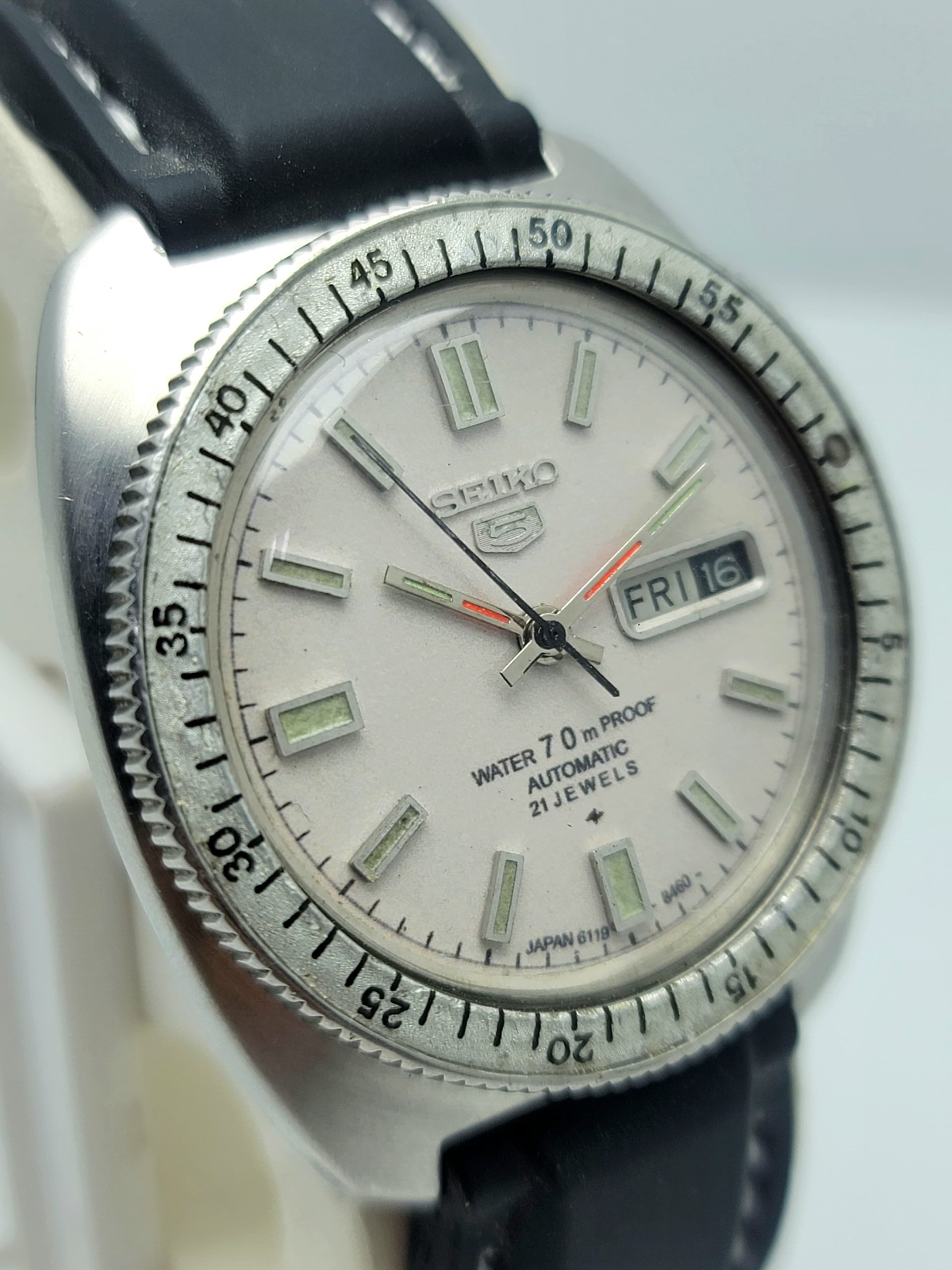Seiko 5 'Gene Kranz' 6119-8460 Day/Date Automatic Vintage Men's Watch Seiko 5 'Gene Kranz' 6119-8460 Day/Date Automatic Vintage Men's Watch