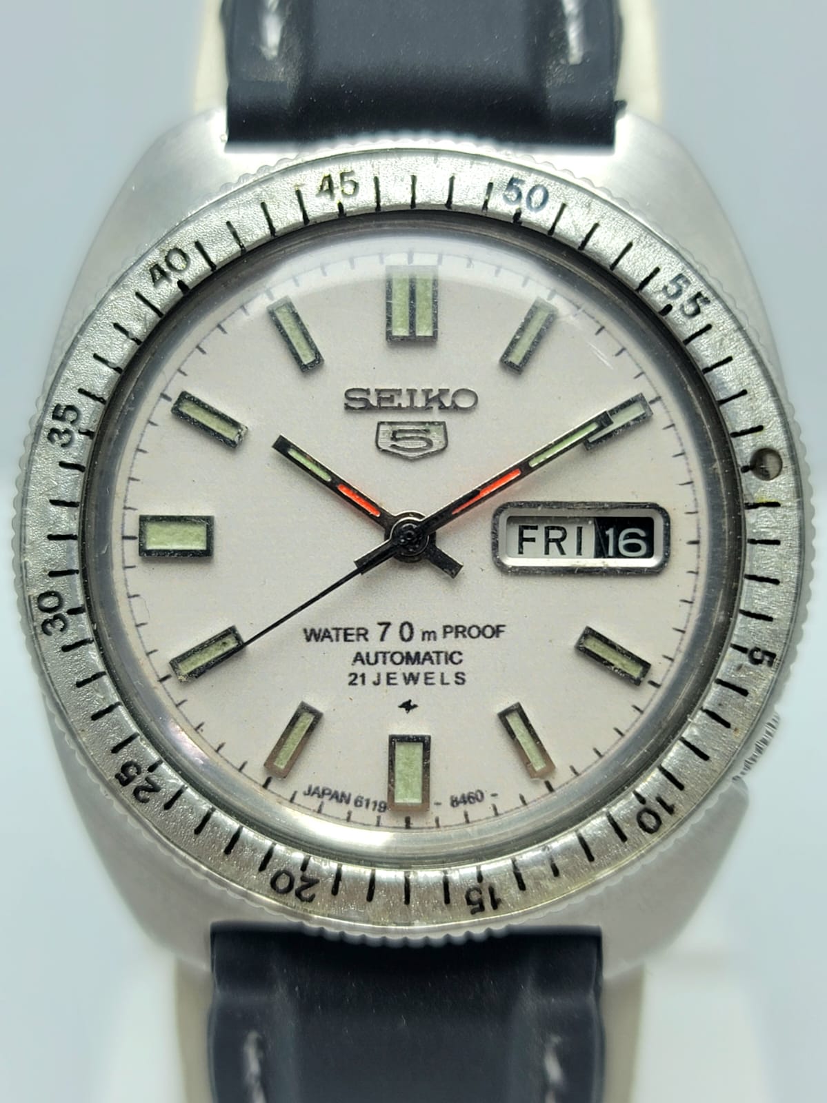 Seiko 5 'Gene Kranz' 6119-8460 Day/Date Automatic Vintage Men's Watch Seiko 5 'Gene Kranz' 6119-8460 Day/Date Automatic Vintage Men's Watch