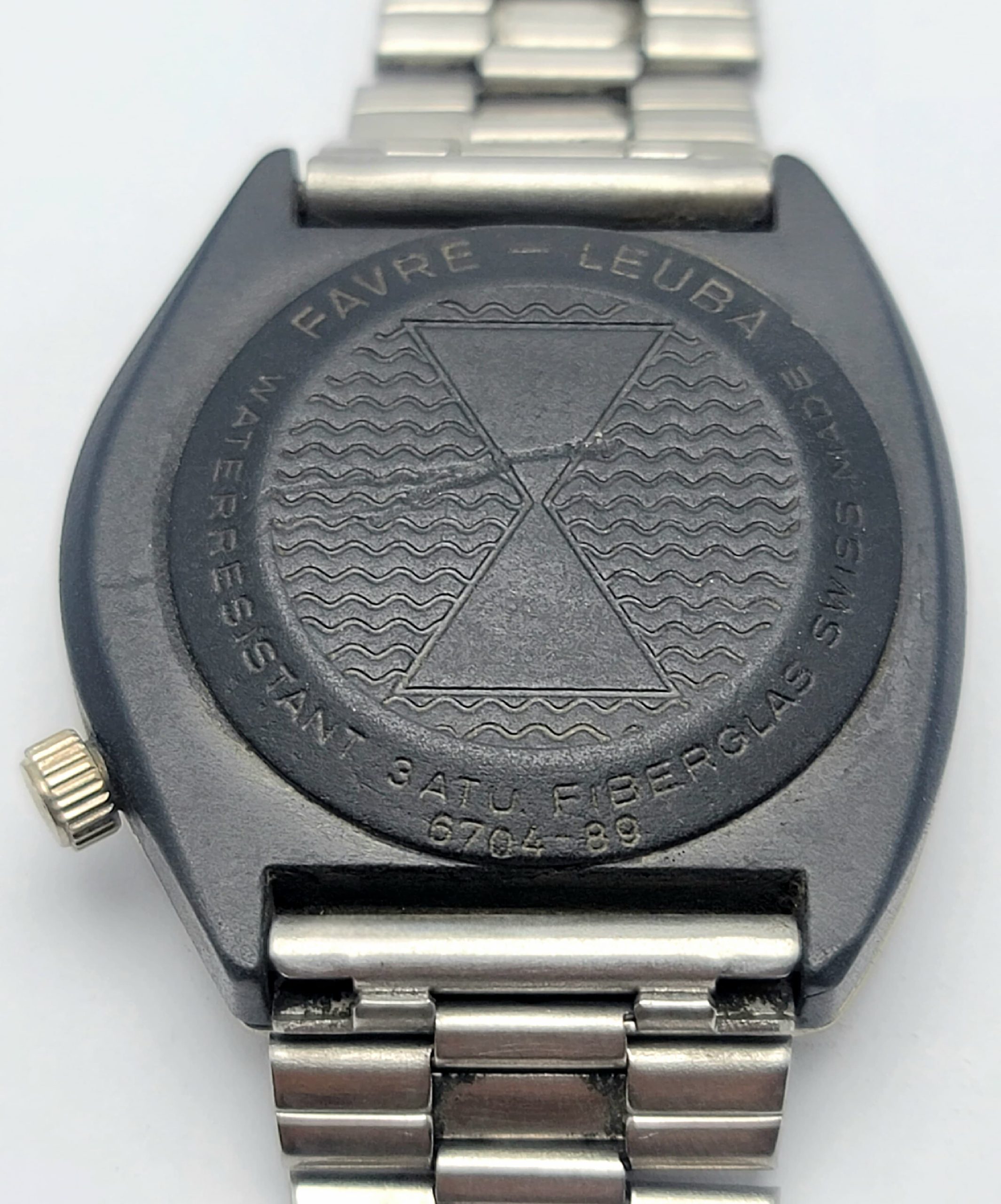 Favre Leuba Geneve Moon Raider Day/Date Automatic Vintage Men's Watch - Image 8