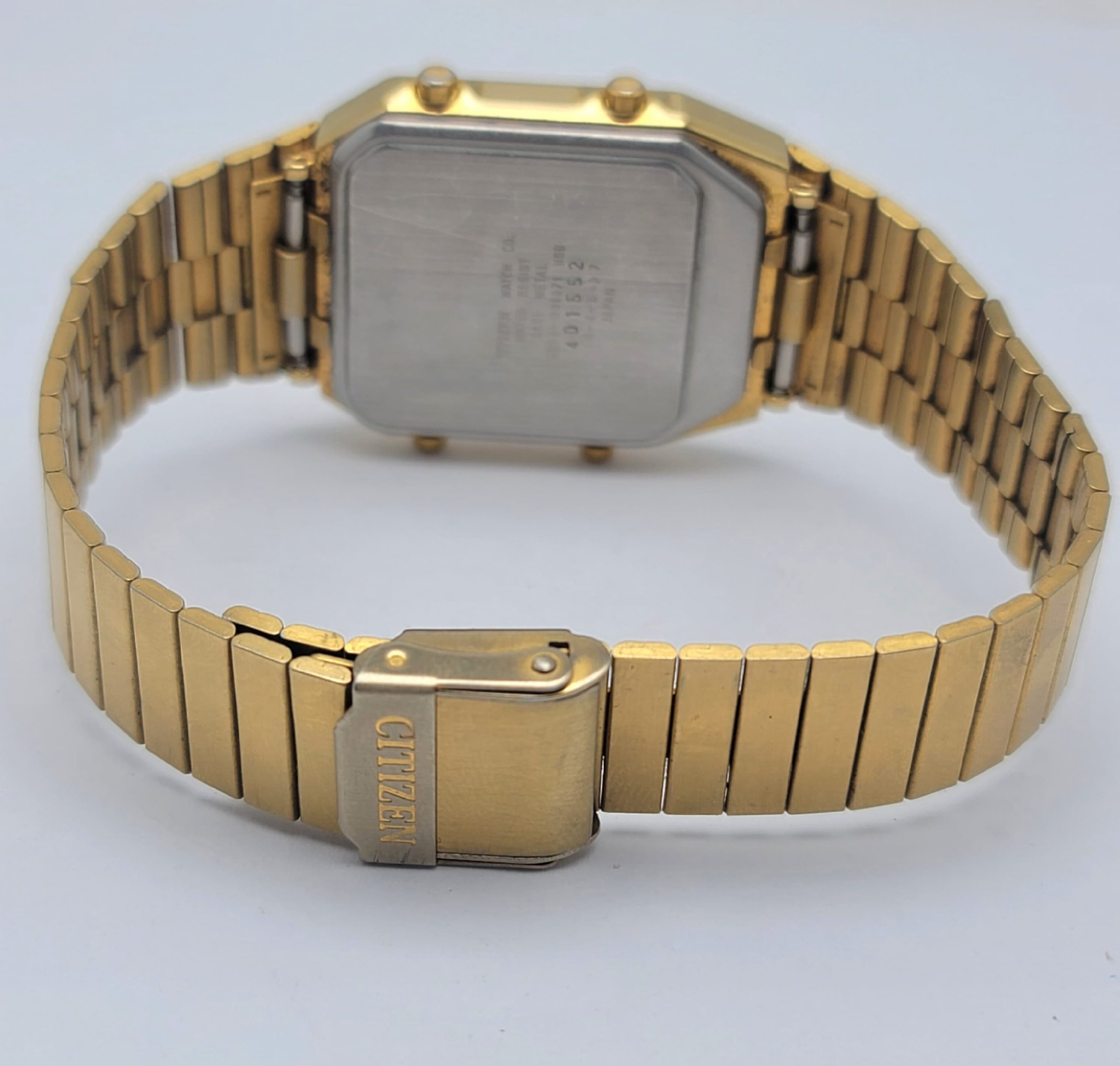 Citizen Ana-Digi Temp 8988-001971 Quartz Alarm Chronograph Vintage Men's Watch