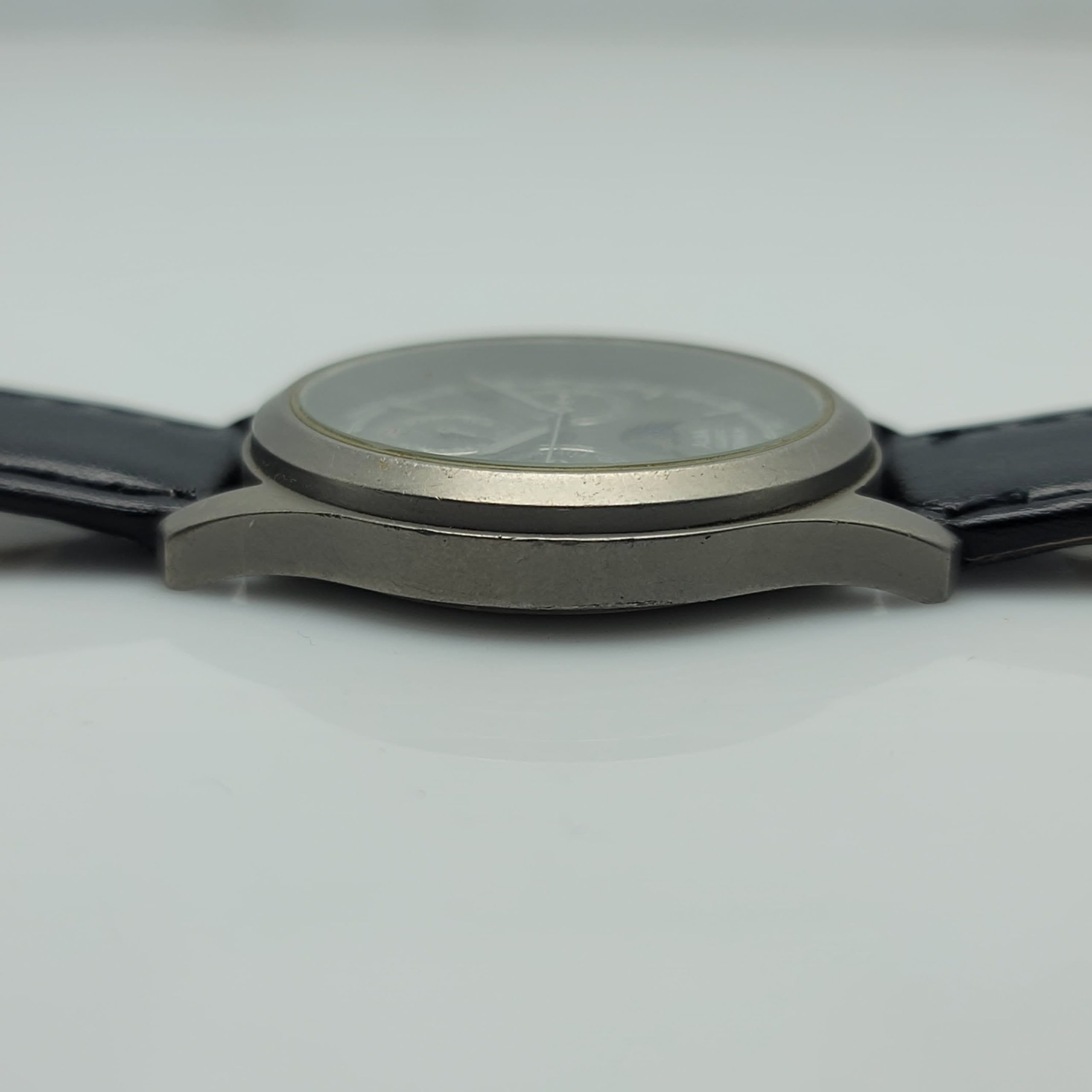 Seiko Alba Moon Phase V337-X008 Quartz Titanium Vintage Men's Watch - Image 6