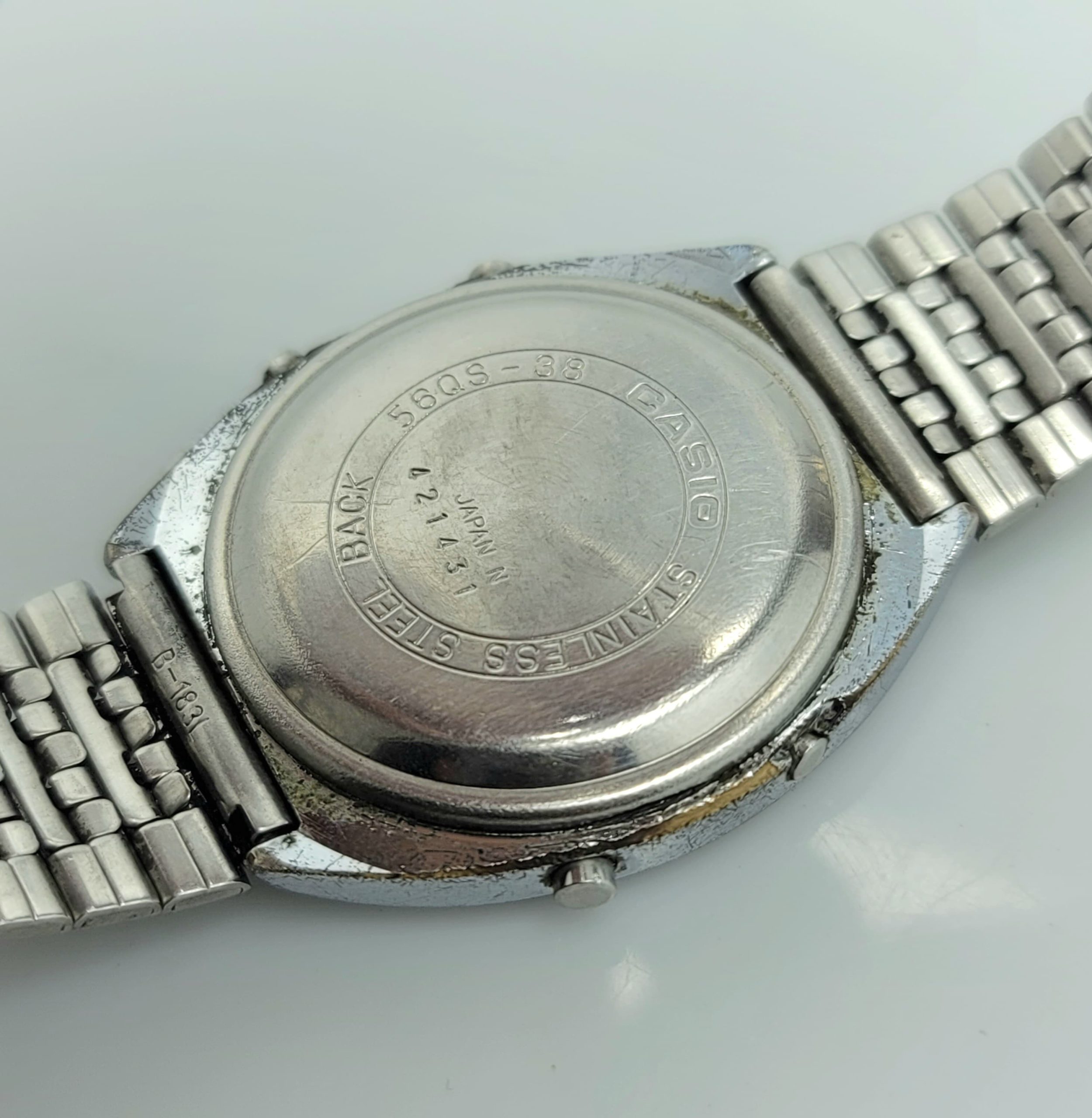 Casio Digital 56QS-38 Time Scan Quartz Vintage Men’s Watch - Image 8