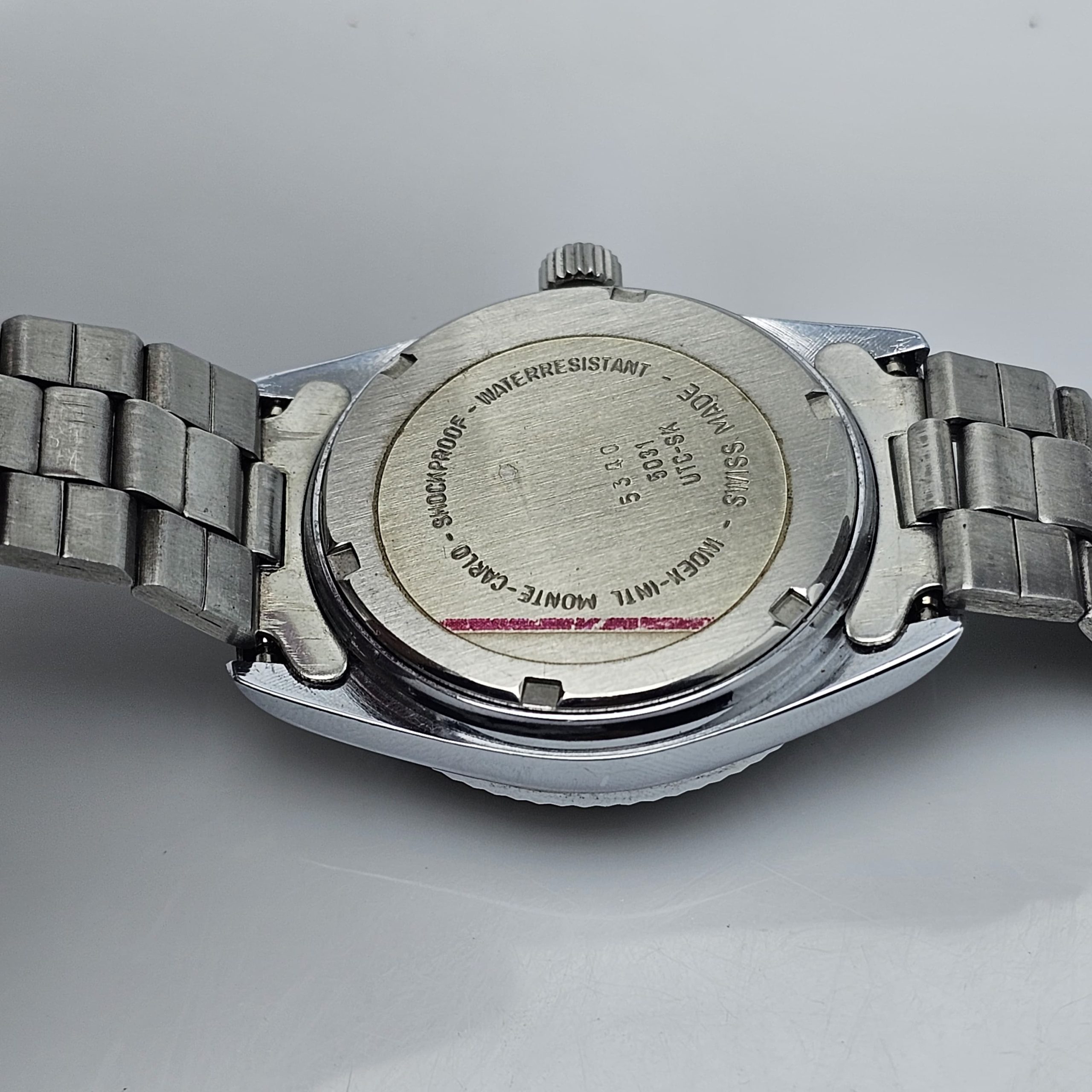 Dalil Crystal Manual Winding Muslim Compass Vintage Men's Watch - Image 10