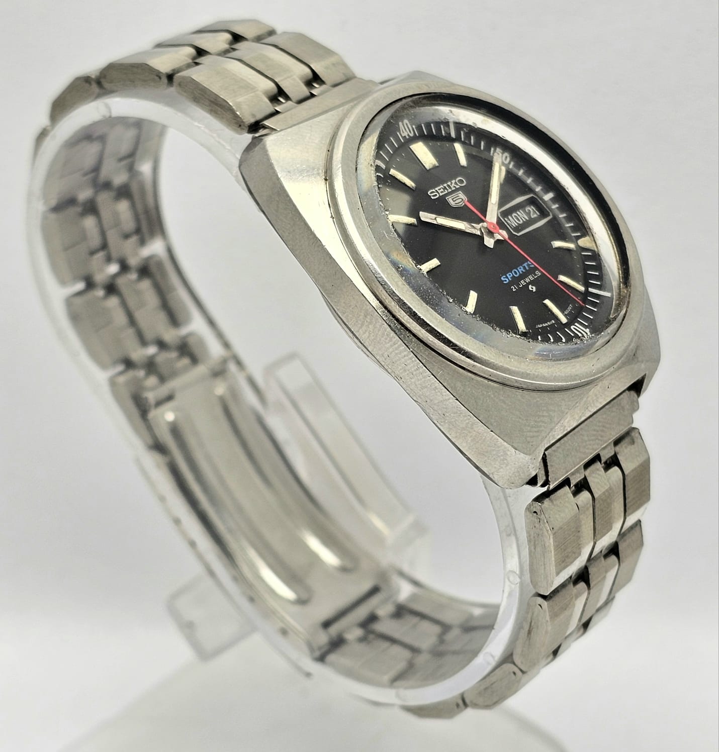 Seiko 5 Sports 6119-6023 Day/Date Vintage Men's Watch - Image 6