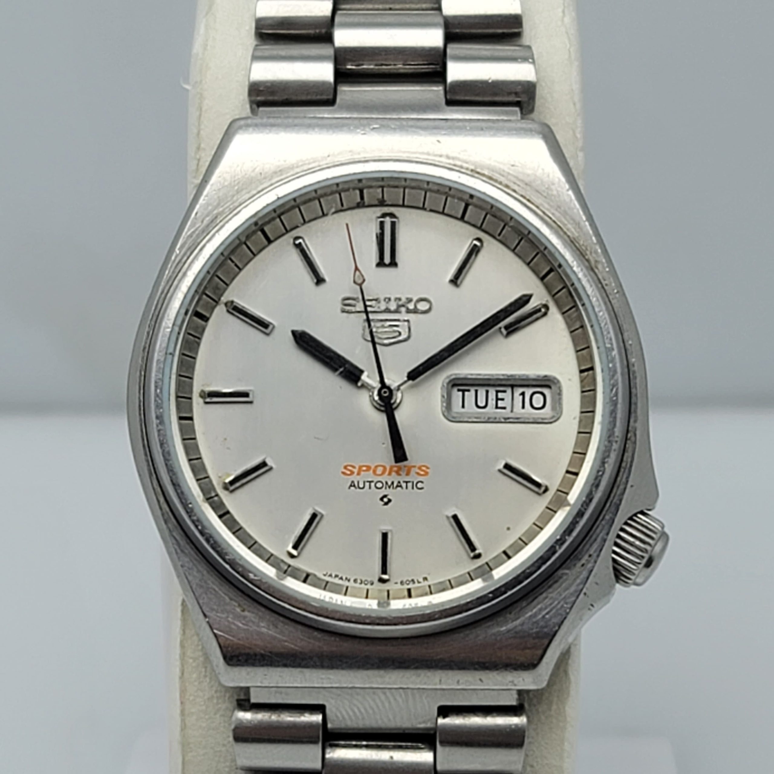 Seiko 5 Sports 6309-6050 Day/Date Automatic Vintage Men's Watch