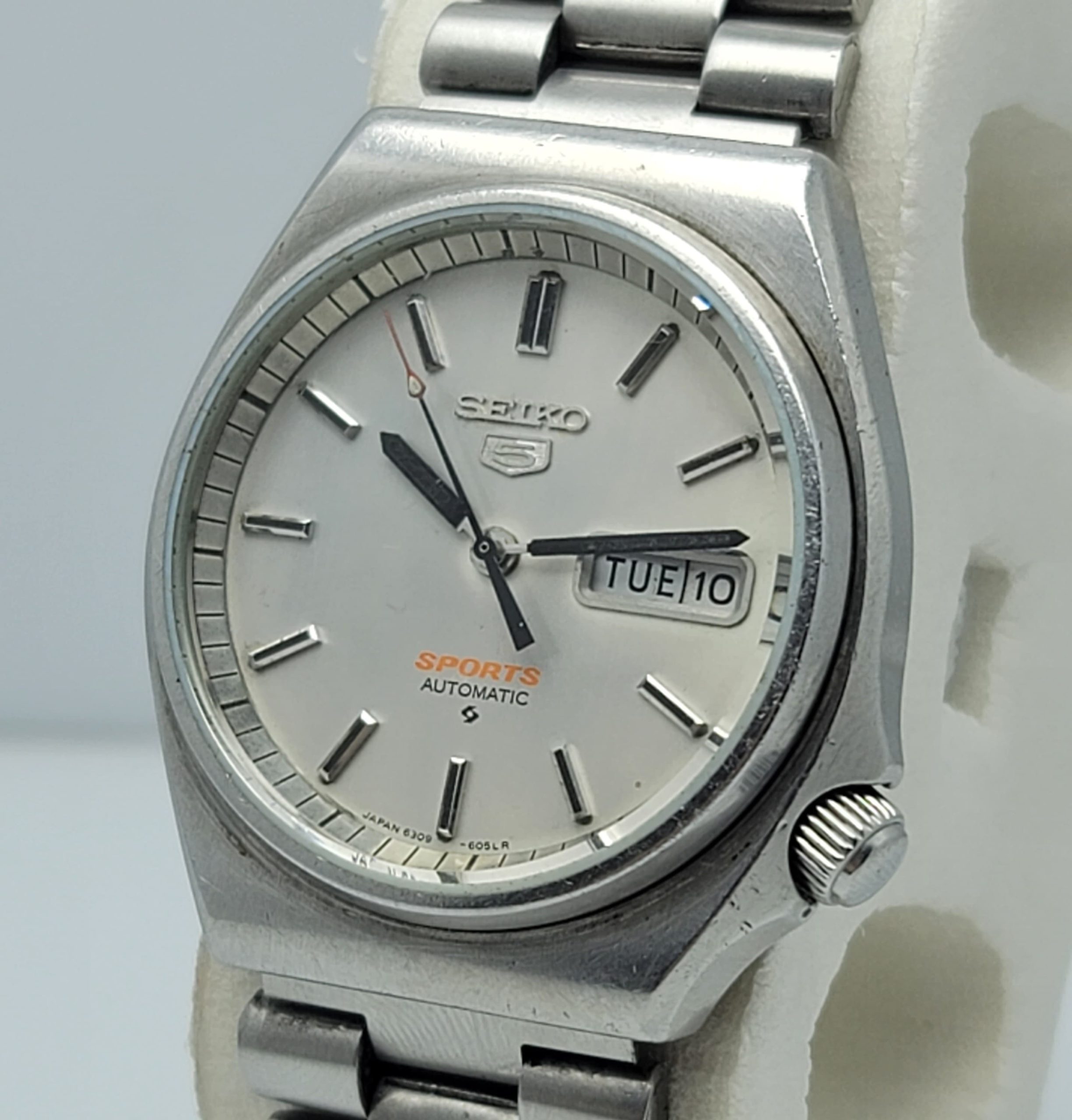 Seiko 5 Sports 6309-6050 Day/Date Automatic Vintage Men's Watch - Image 5