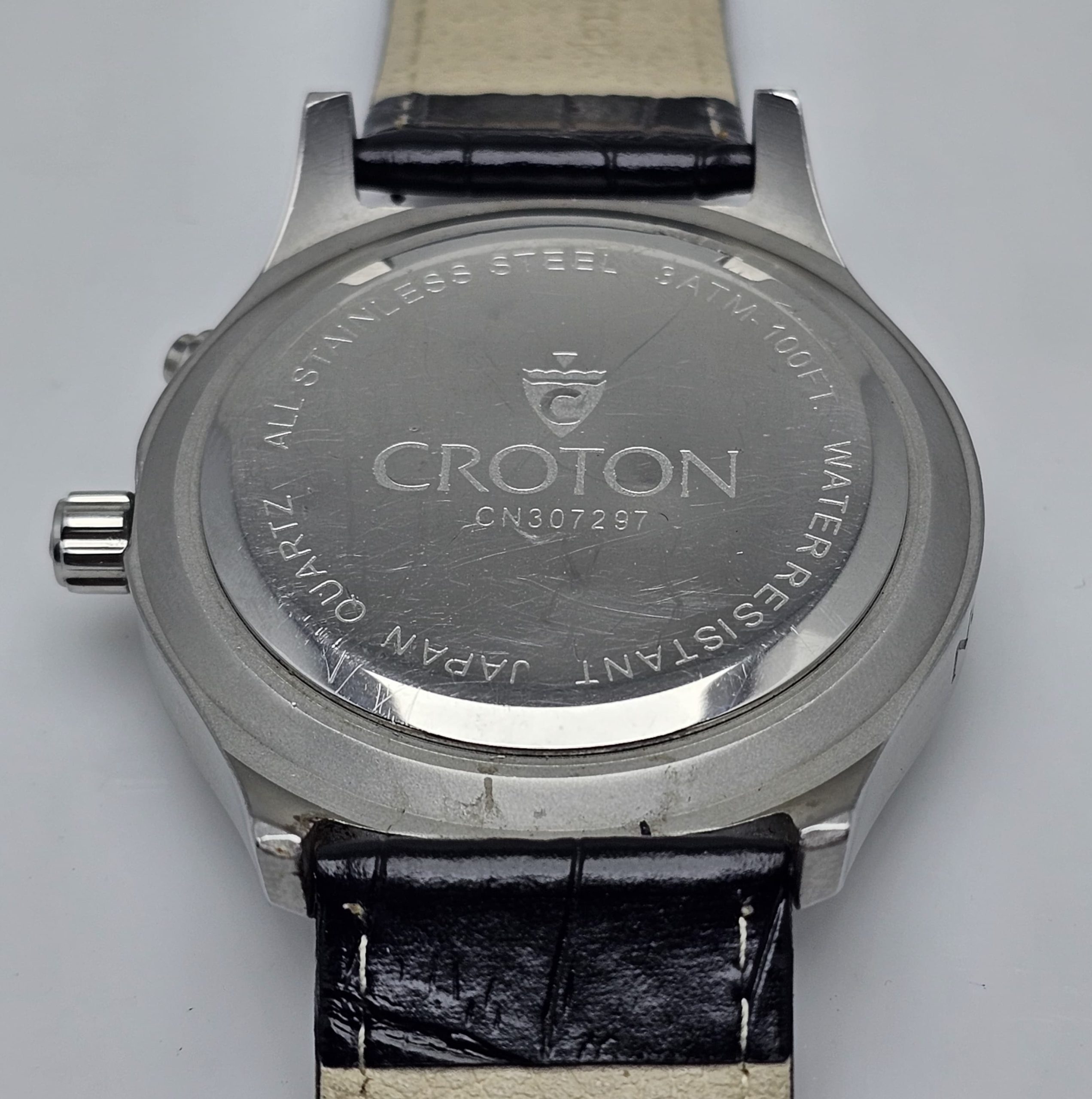 Croton Roulette Casino Game CN307297 Ana-Digi Quartz Vintage Men's Watch