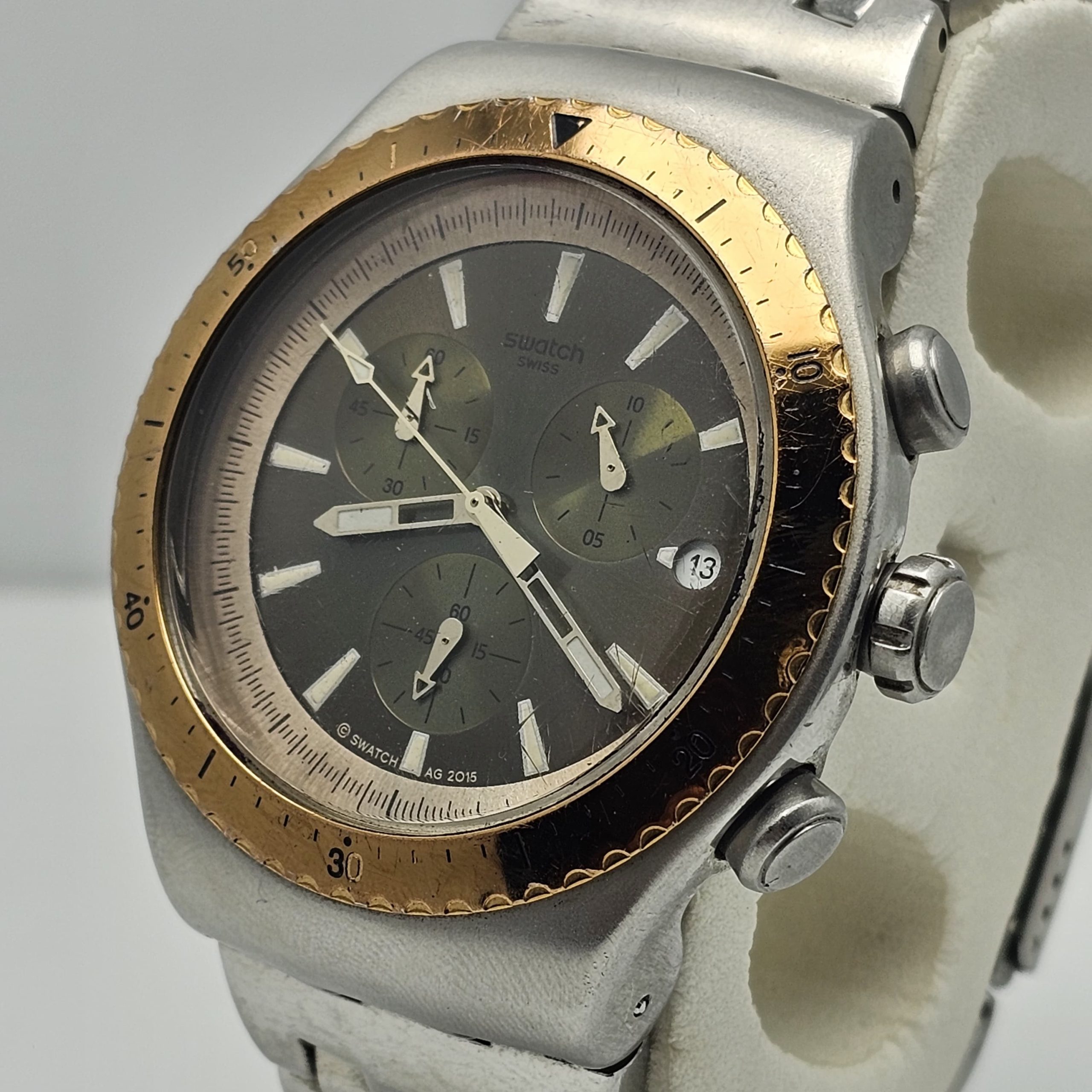 Swatch Swiss Irony SR936SW Chronograph Quartz Vintage Men's Watch - Image 2