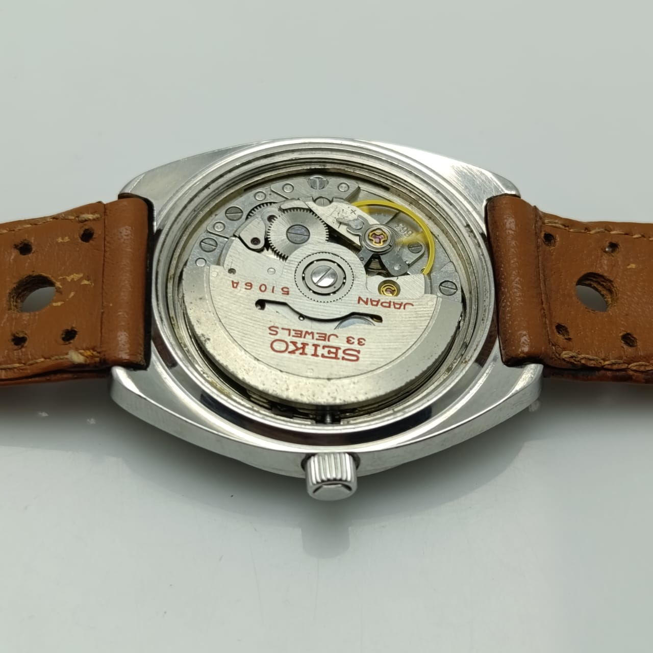 Seiko Seikomatic-p 5106-7010 Automatic Day/Date Vintage Men's Watch - Image 10