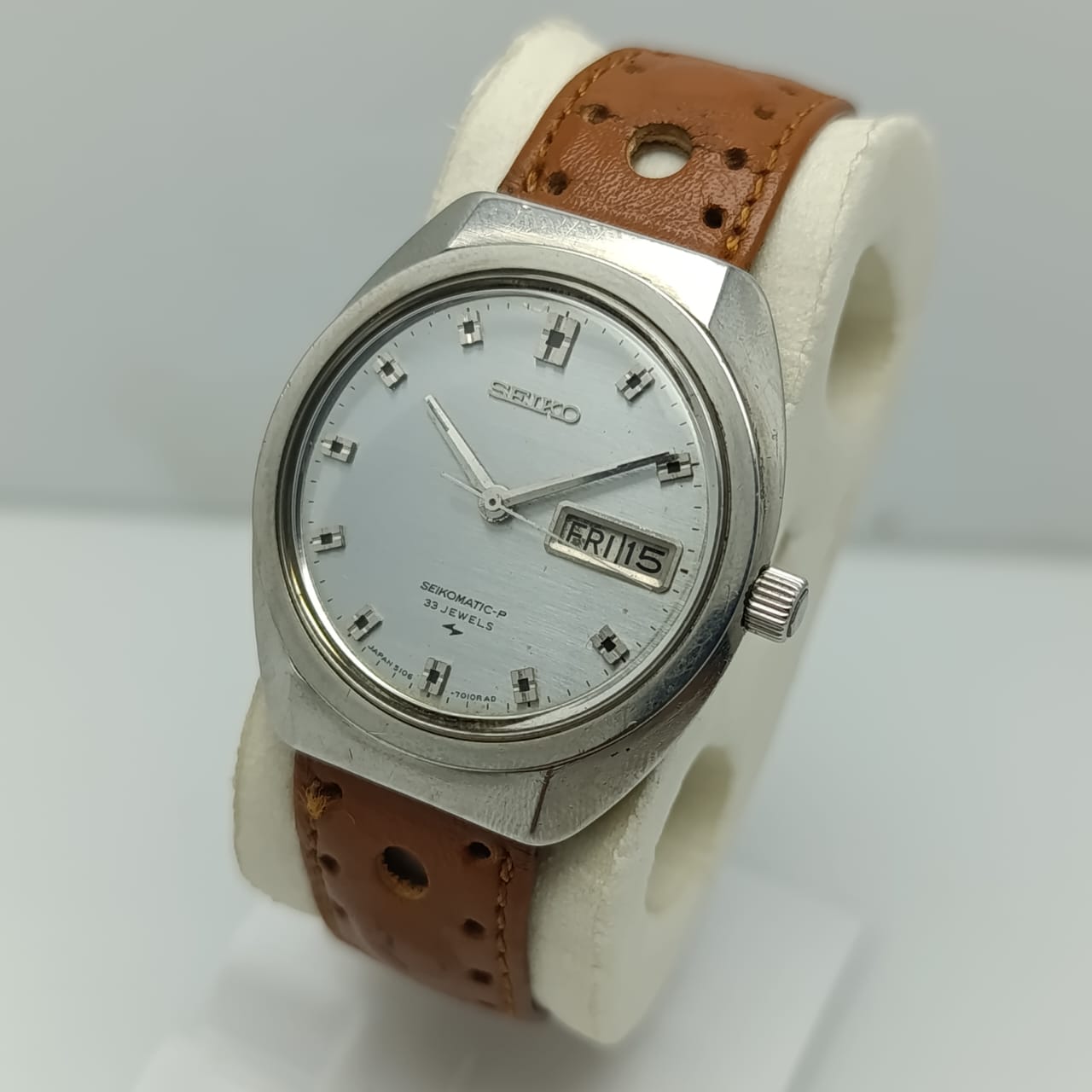Seiko Seikomatic-p 5106-7010 Automatic Day/Date Vintage Men's Watch - Image 5
