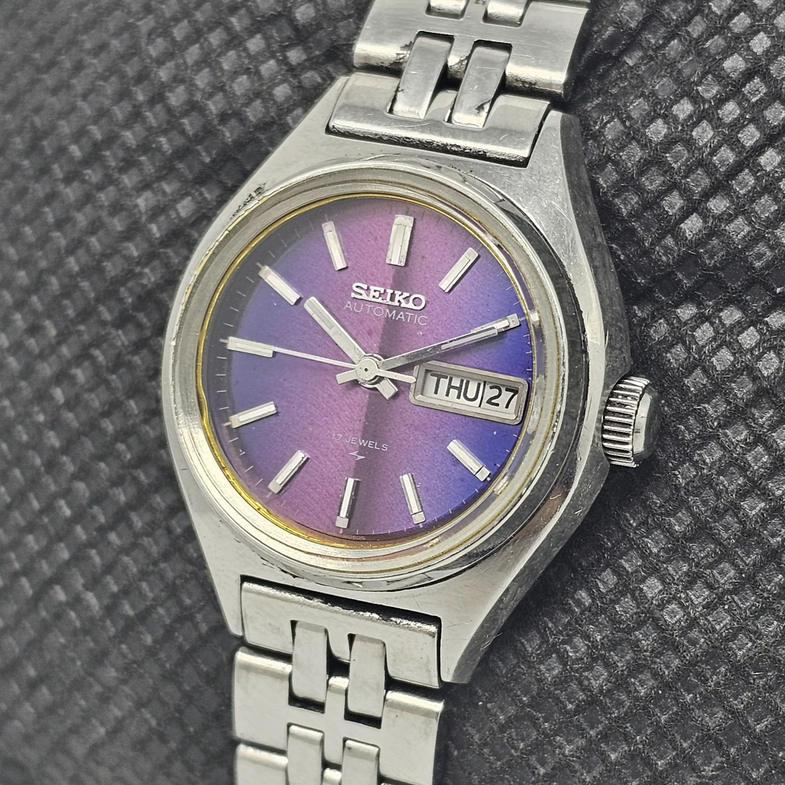 Seiko Automatic 2206-0390 Day/Date Vintage Women's Watch - Image 2