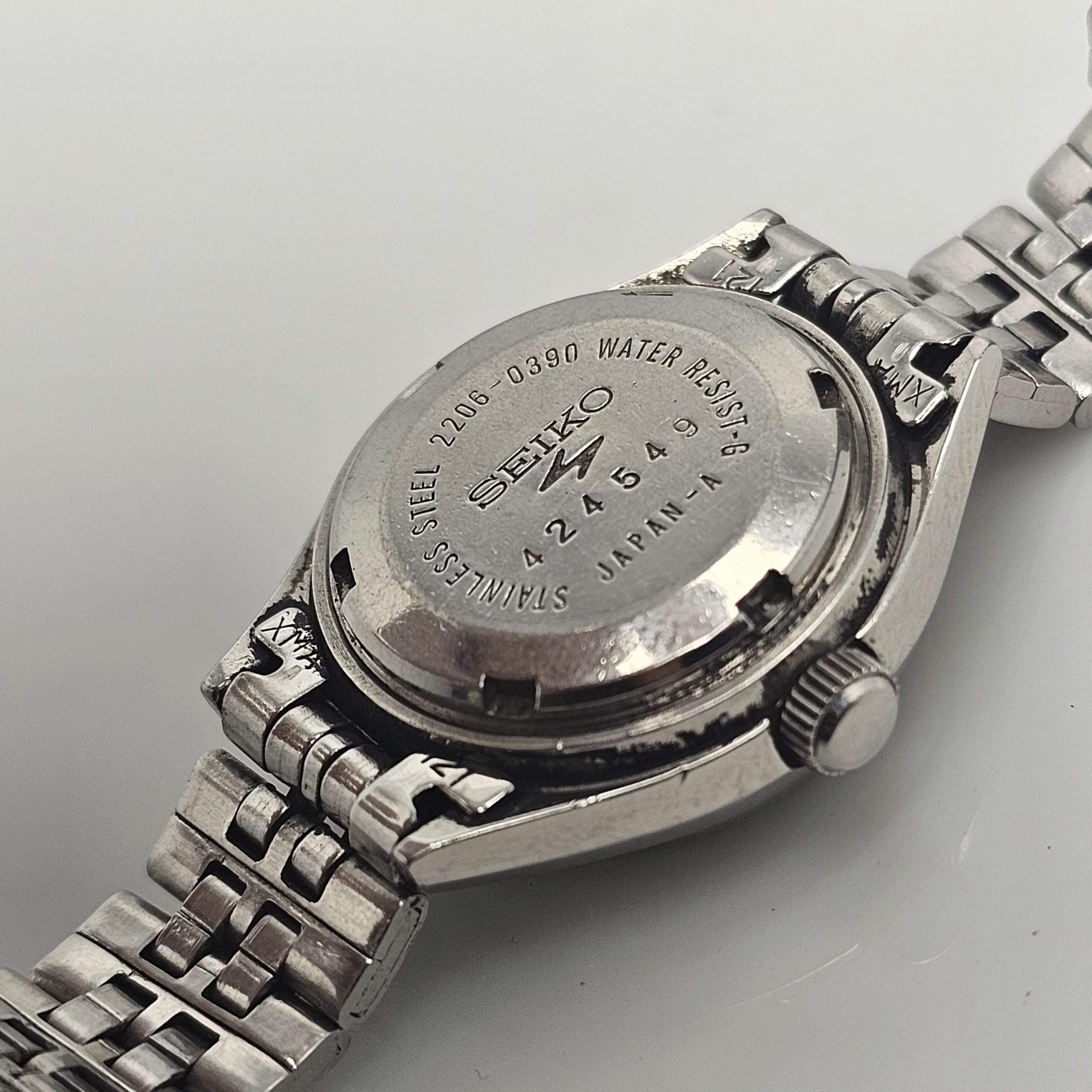 Seiko Automatic 2206-0390 Day/Date Vintage Women's Watch - Image 6
