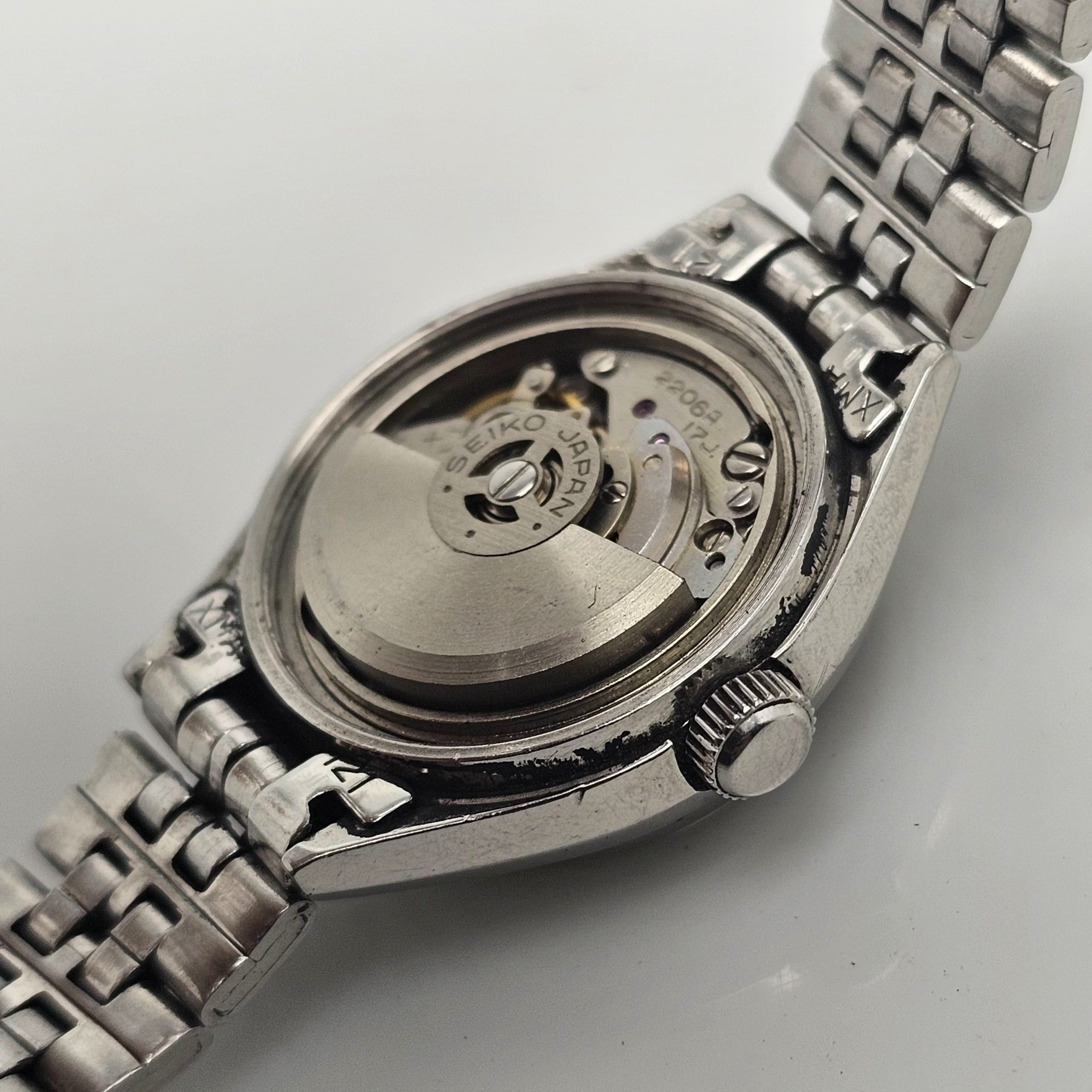 Seiko Automatic 2206-0390 Day/Date Vintage Women's Watch - Image 8