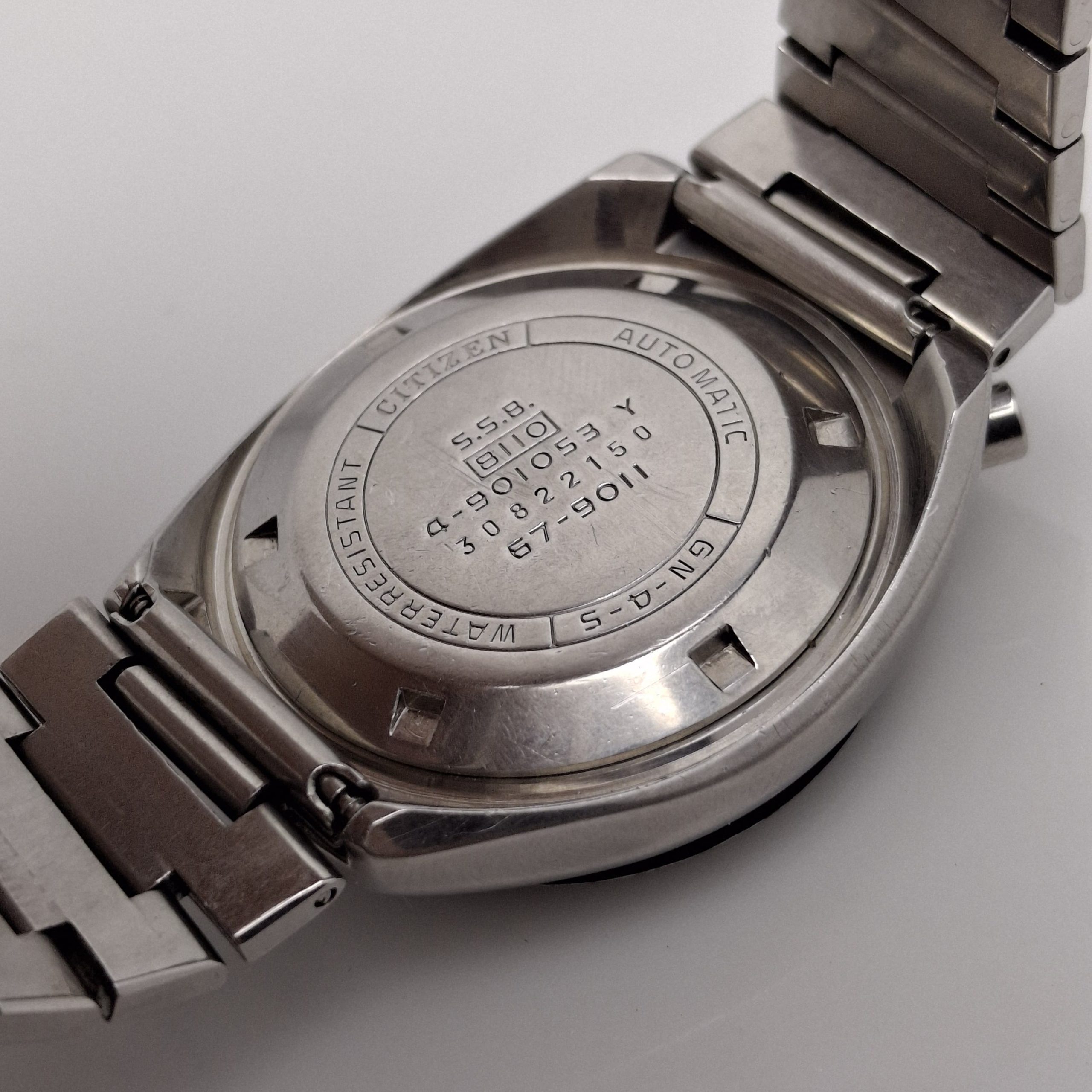 Citizen Bullhead 67-9011 Chronograph 8110A Automatic Vintage Men's Watch - Image 9