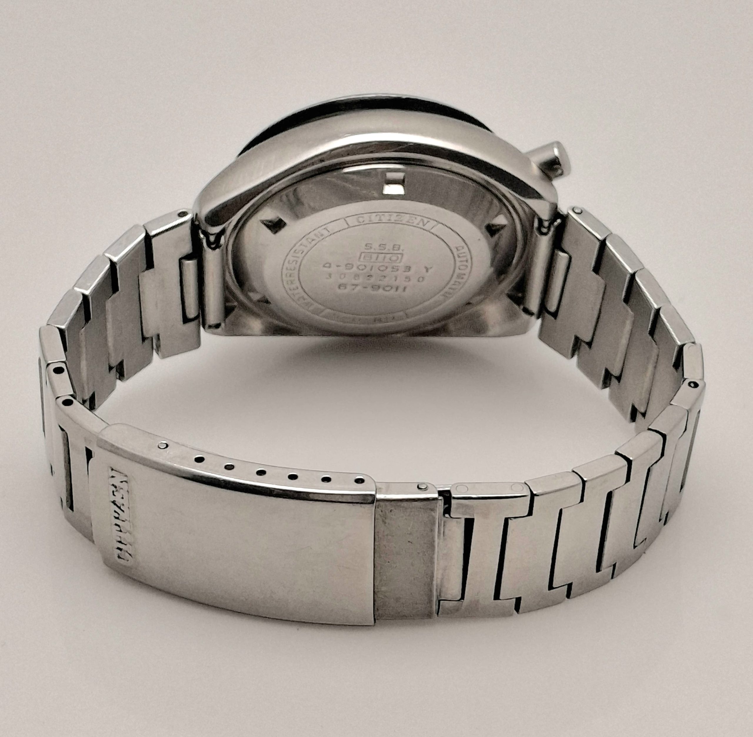 Citizen Bullhead 67-9011 Chronograph 8110A Automatic Vintage Men's Watch - Image 8