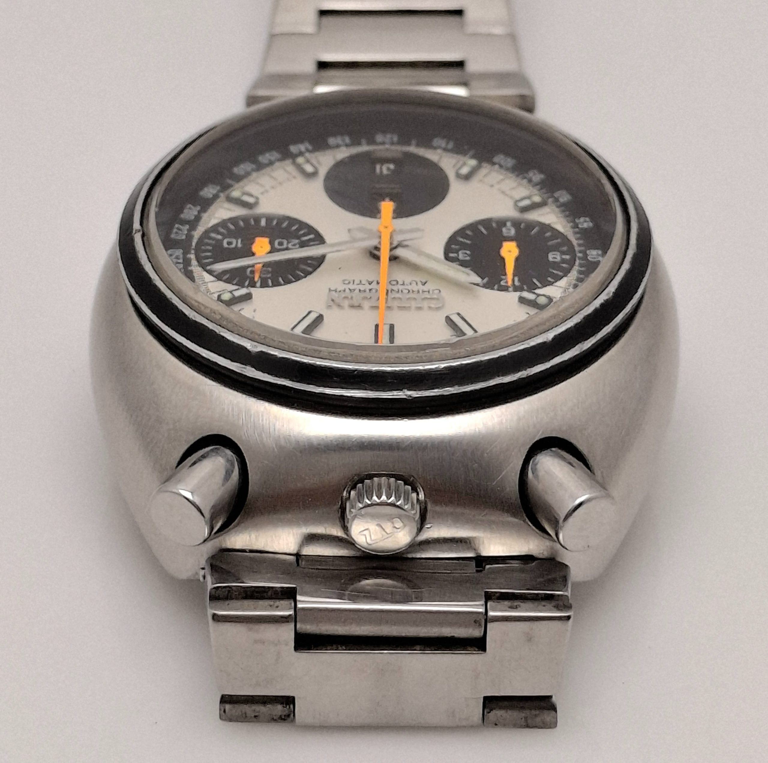 Citizen Bullhead 67-9011 Chronograph 8110A Automatic Vintage Men's Watch - Image 7