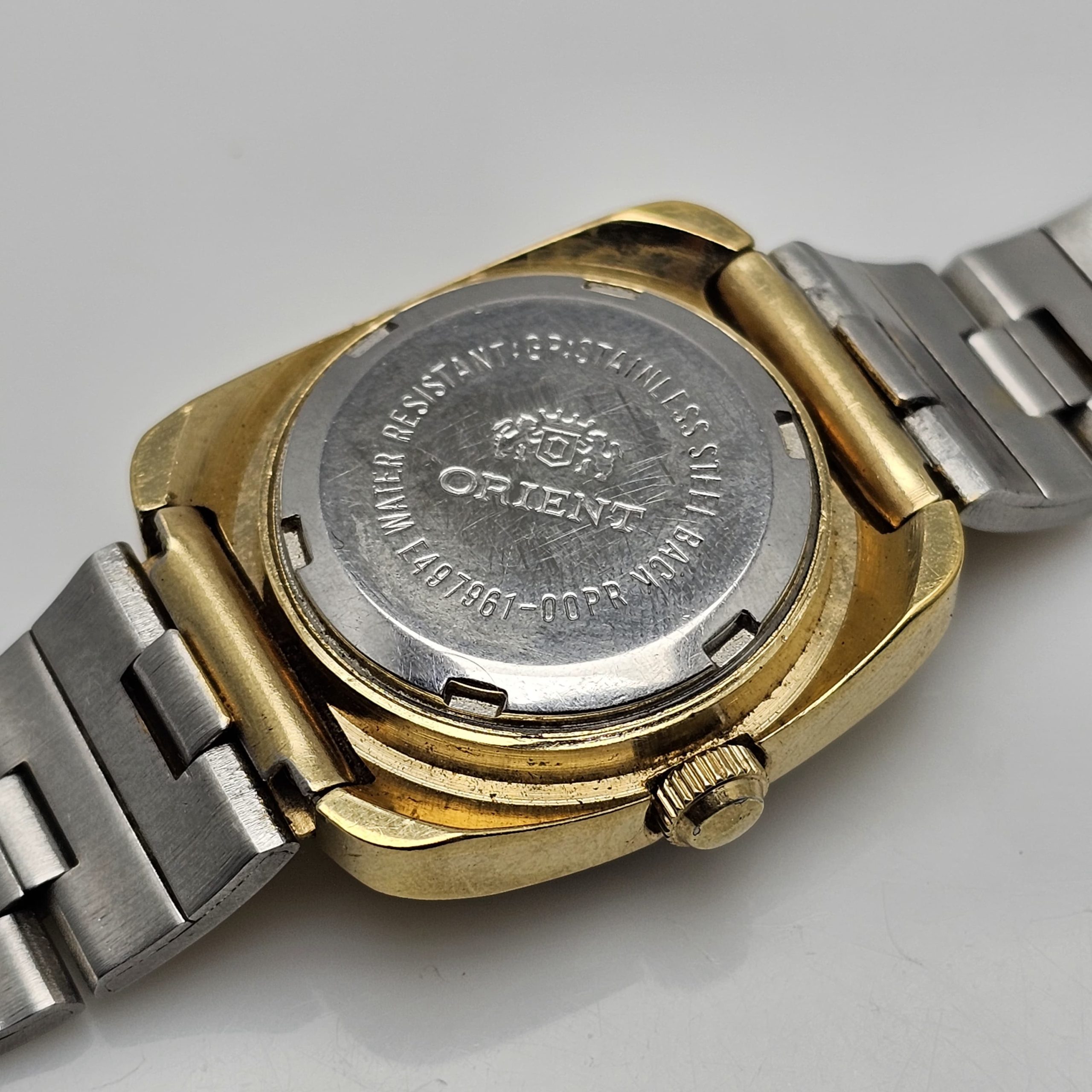 Orient E497961-00PR Automatic Golden Vintage Women's Watch - Image 8