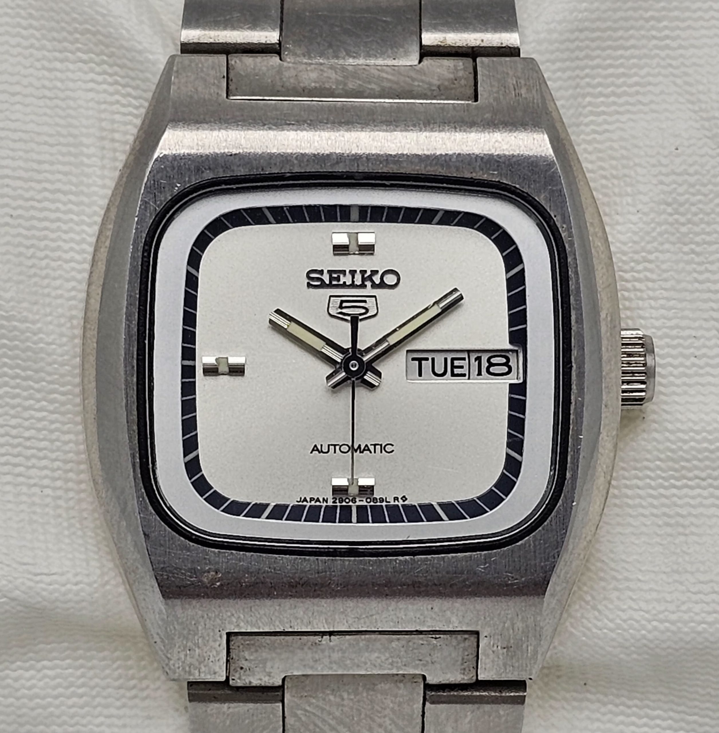 Seiko 5 Automatic 2906-5180 Day/Date Vintage Women's Watch