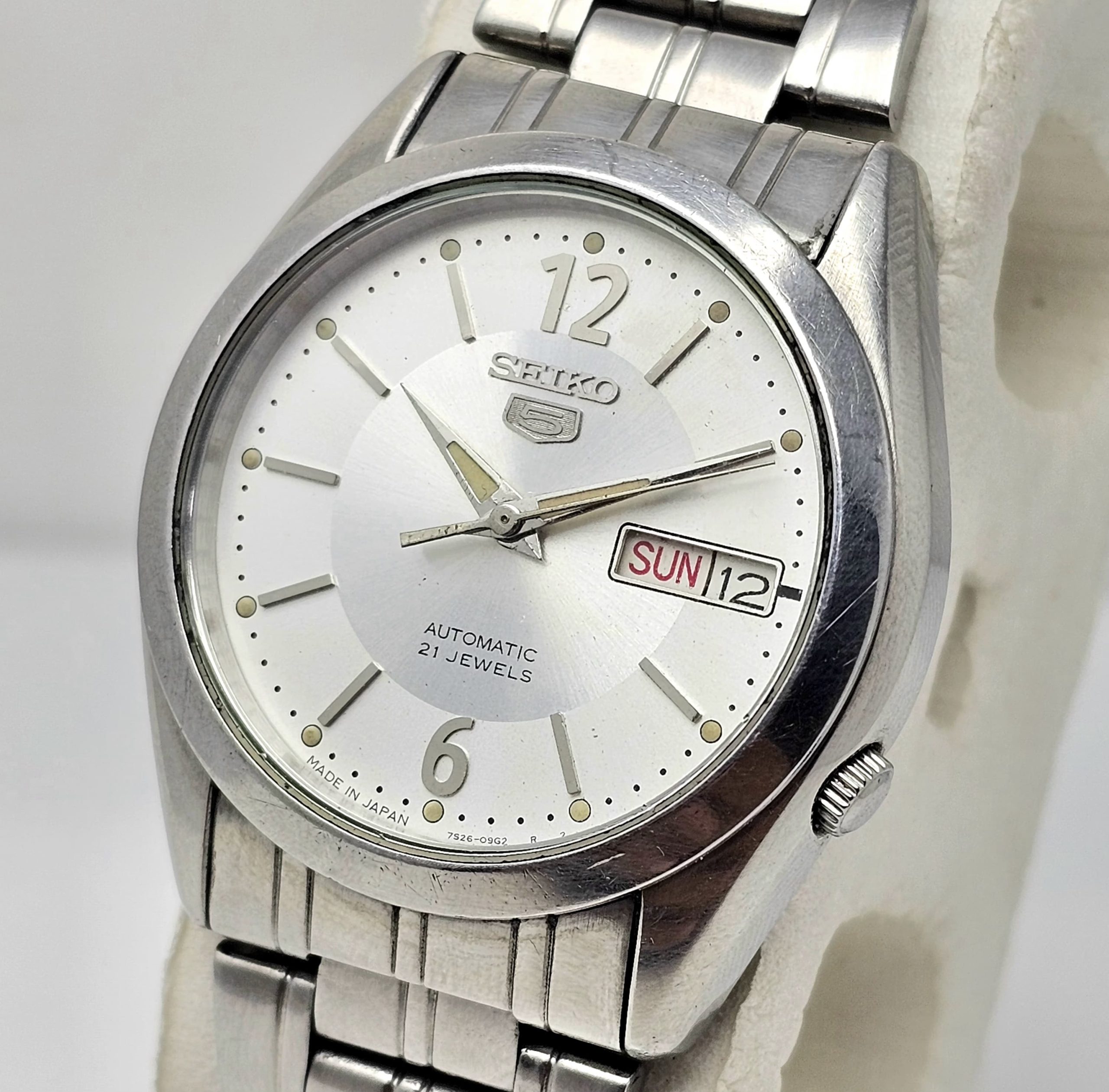 Seiko 5 Automatic 7S26-03B0 Day/Date Vintage Men's Watch - Image 2