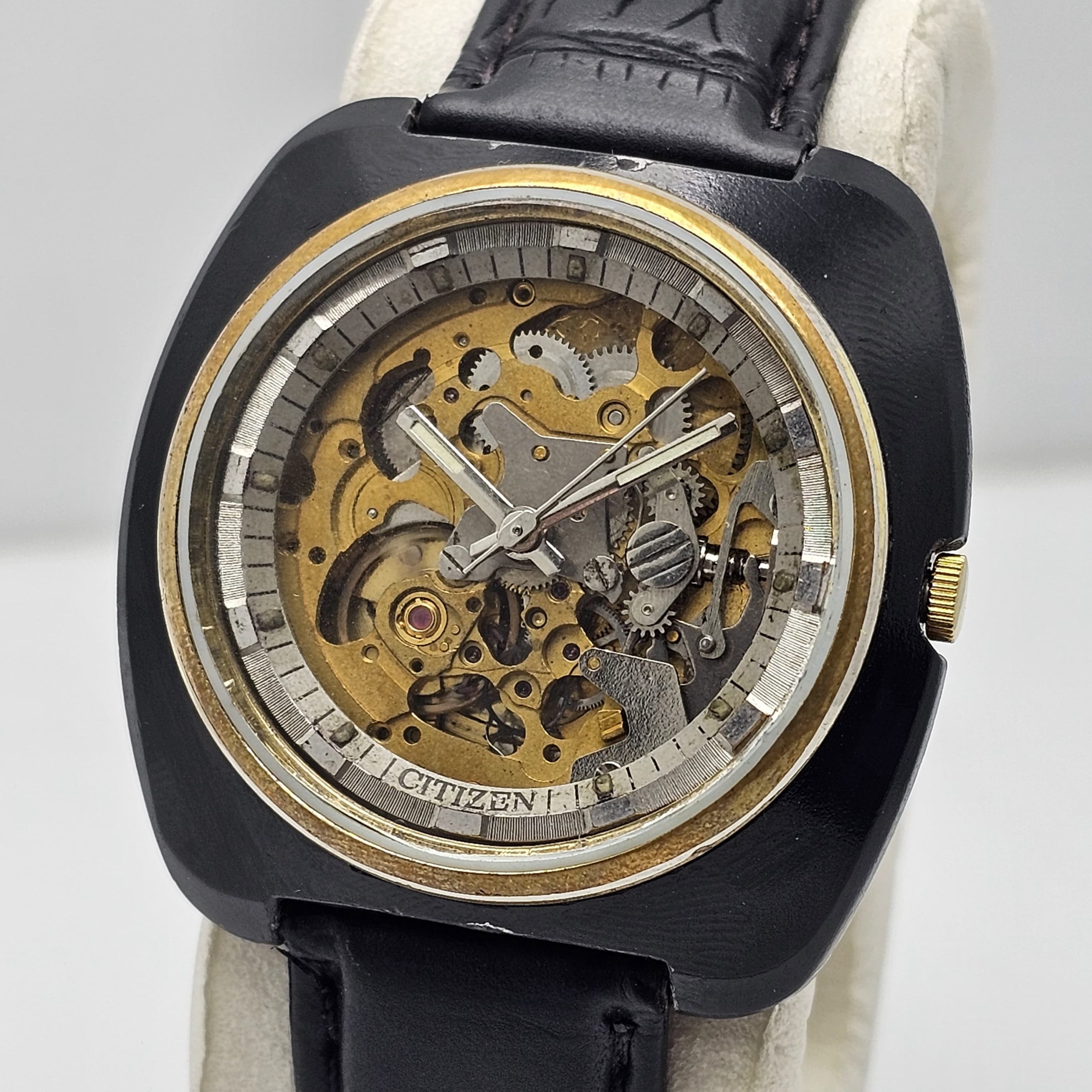 Citizen Skeleton 4-385241 Automatic Cal.8060A Vintage Men’s Watch - Image 4