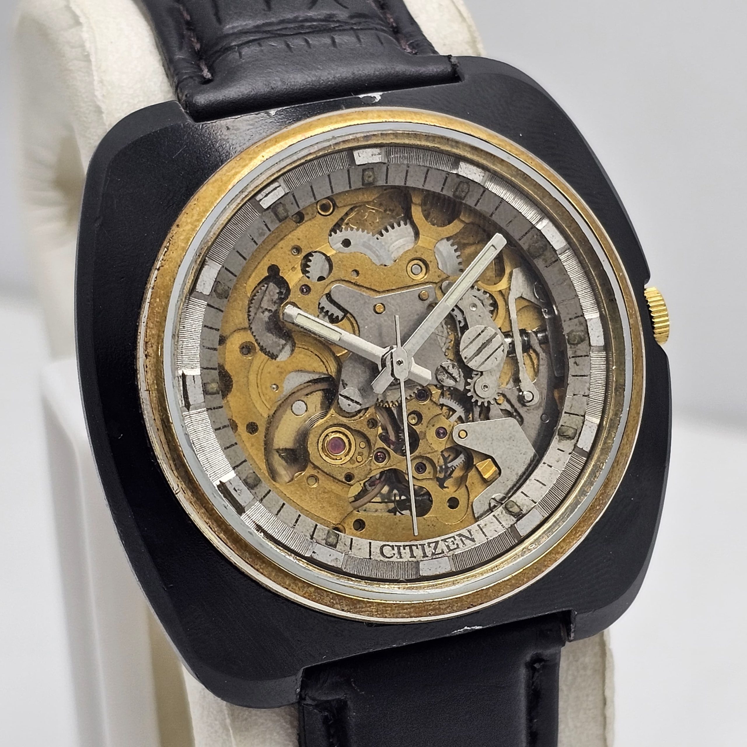 Citizen Skeleton 4-385241 Automatic Cal.8060A Vintage Men’s Watch - Image 2