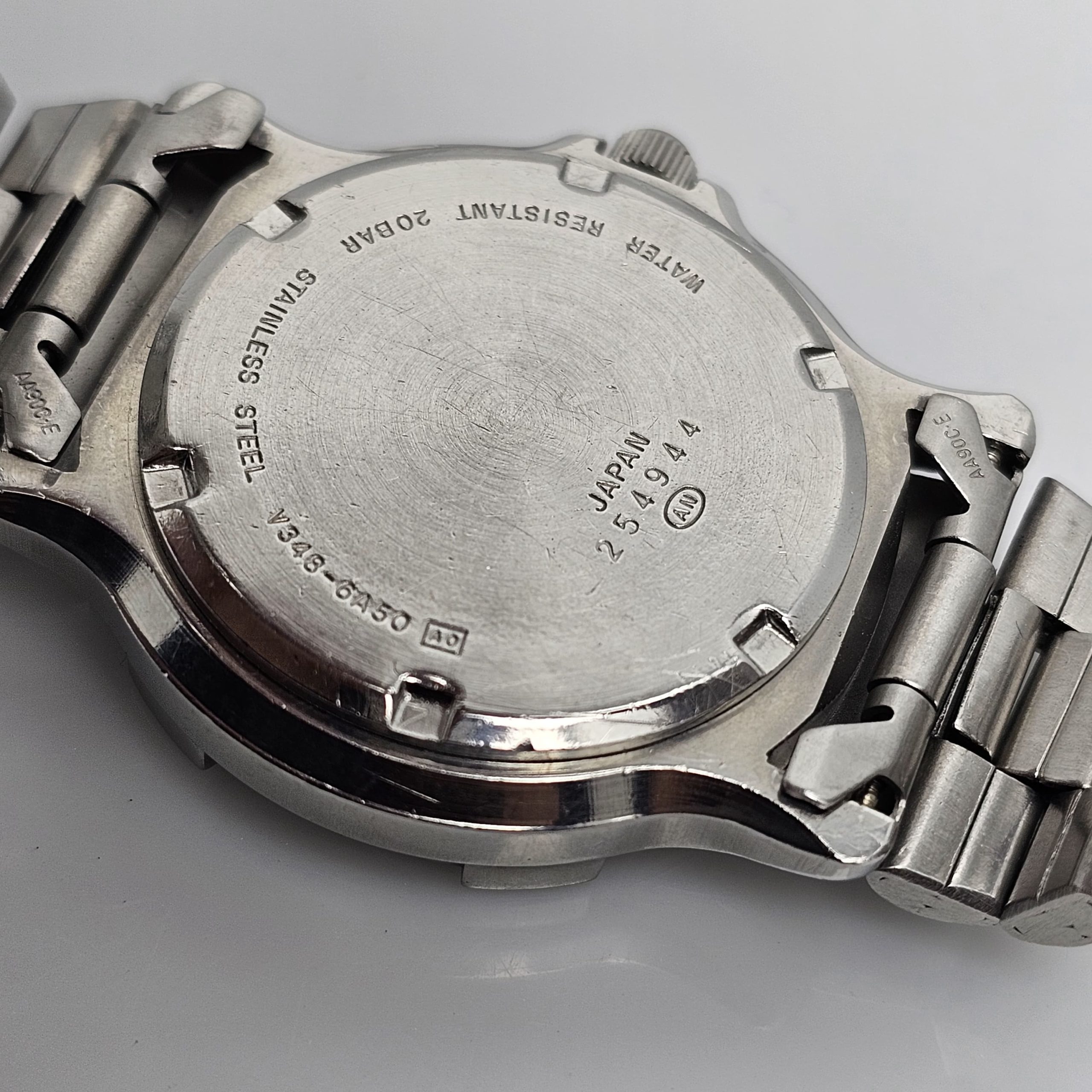 Seiko Alba Aqua Gear Diver V348-6A50 Vintage Men's Watch - Image 7