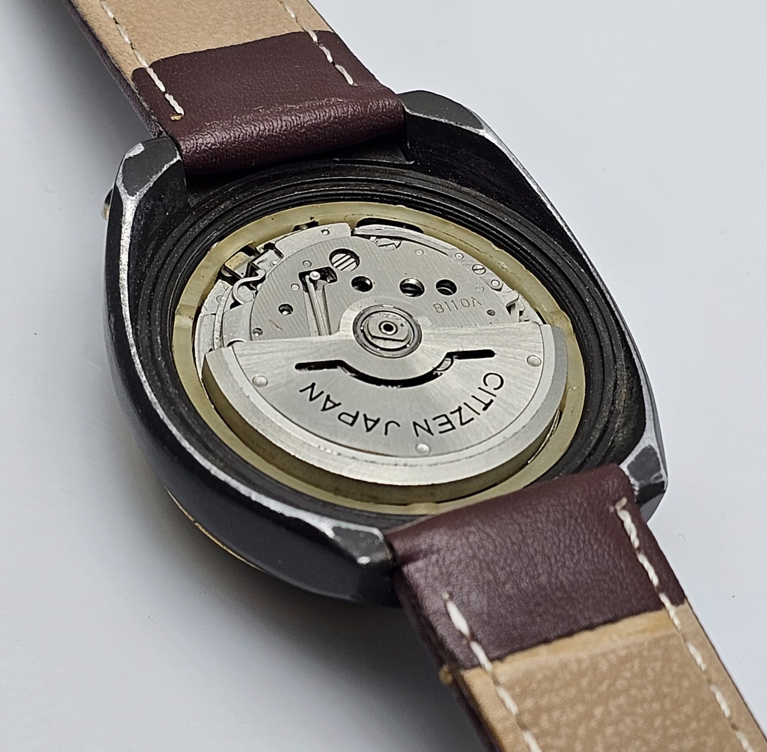 Citizen Bullhead 67-9143 Chronograph 8110A Automatic Vintage Men's Watch - Image 11