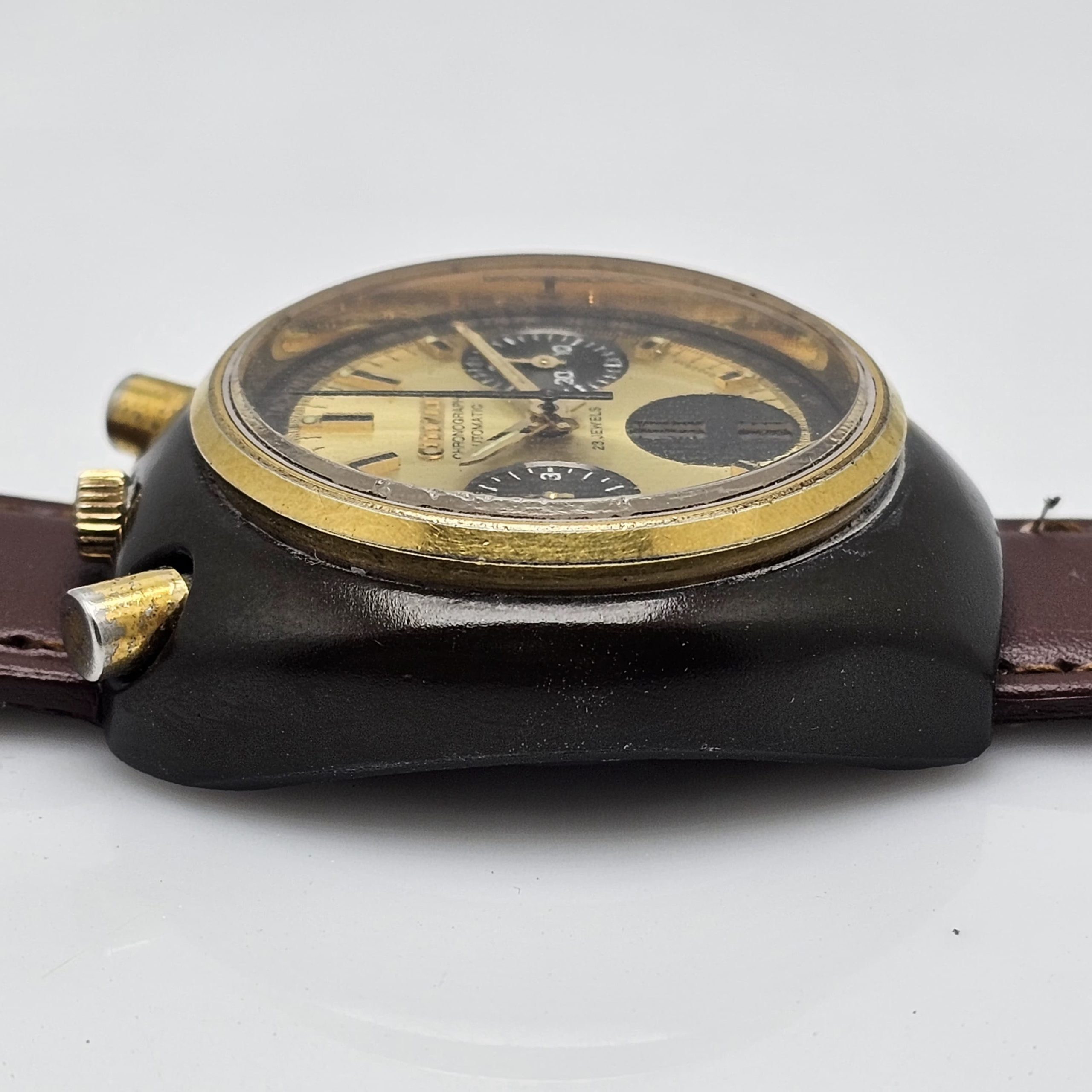 Citizen Bullhead 67-9143 Chronograph 8110A Automatic Vintage Men's Watch - Image 8